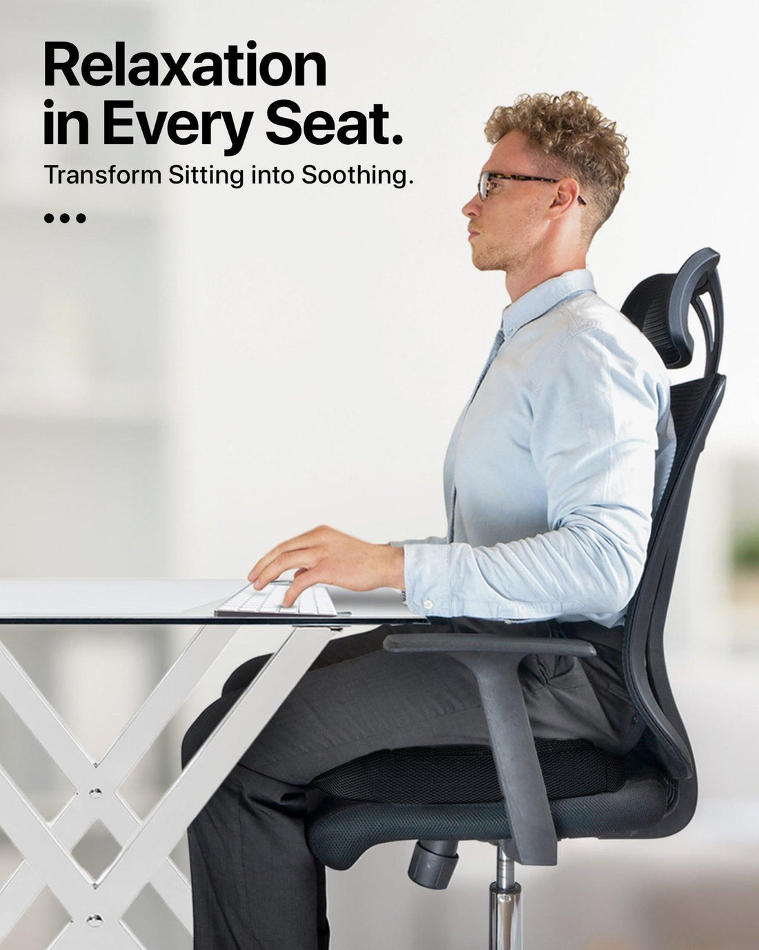 Banish Back Pain: Your Ultimate Guide to Choosing the Best Lumbar Support and Seat Cushion Set - Platinum-Level Office Chairs