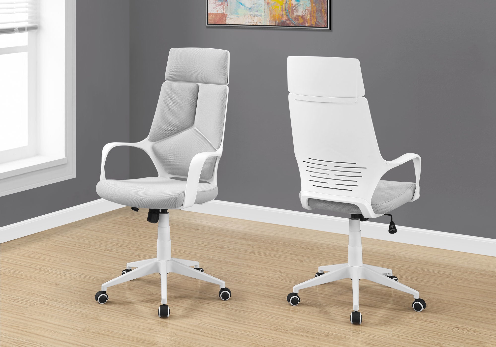 Ergonomic mesh office chair – view 2