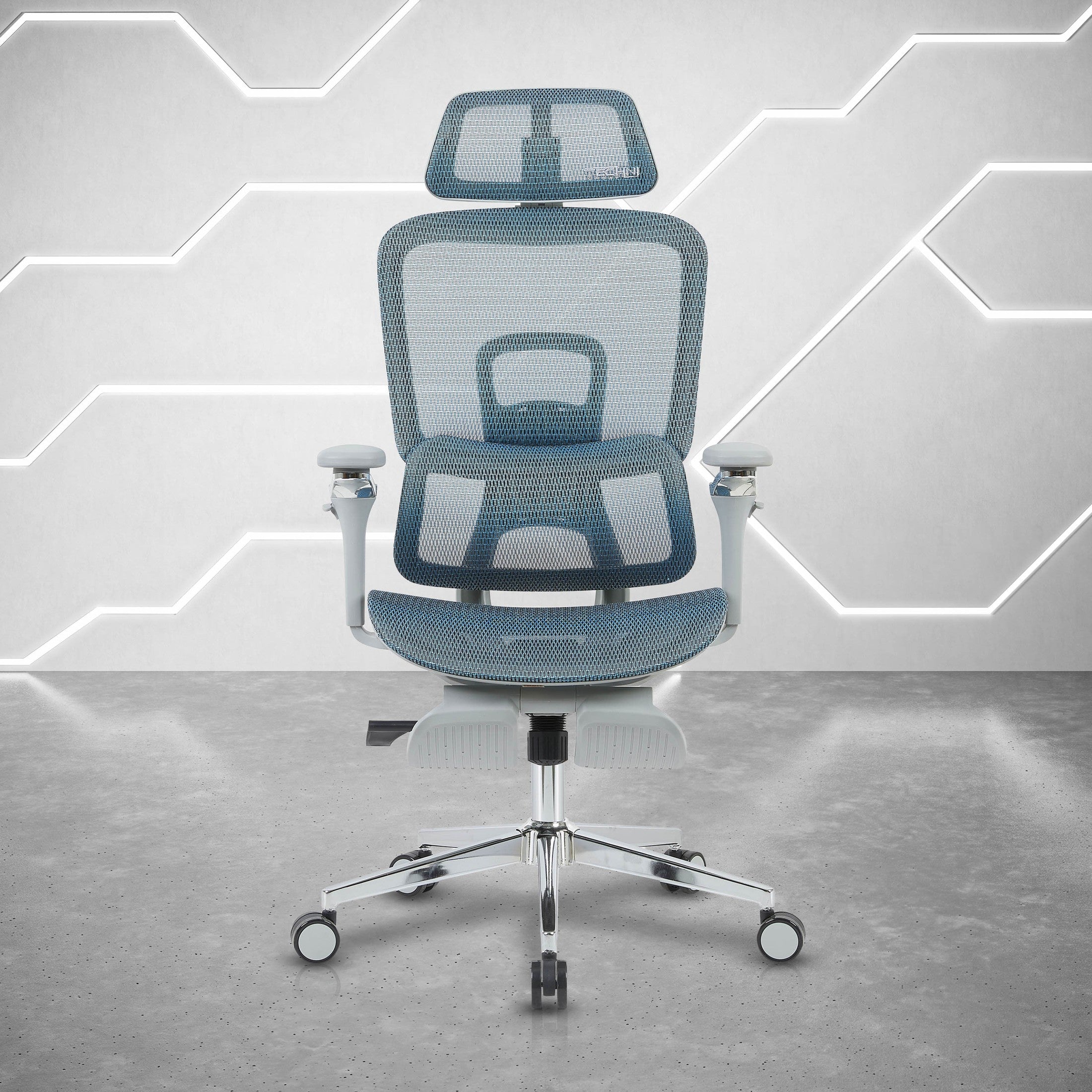 5D armrest ergonomic mesh office chair – view 2