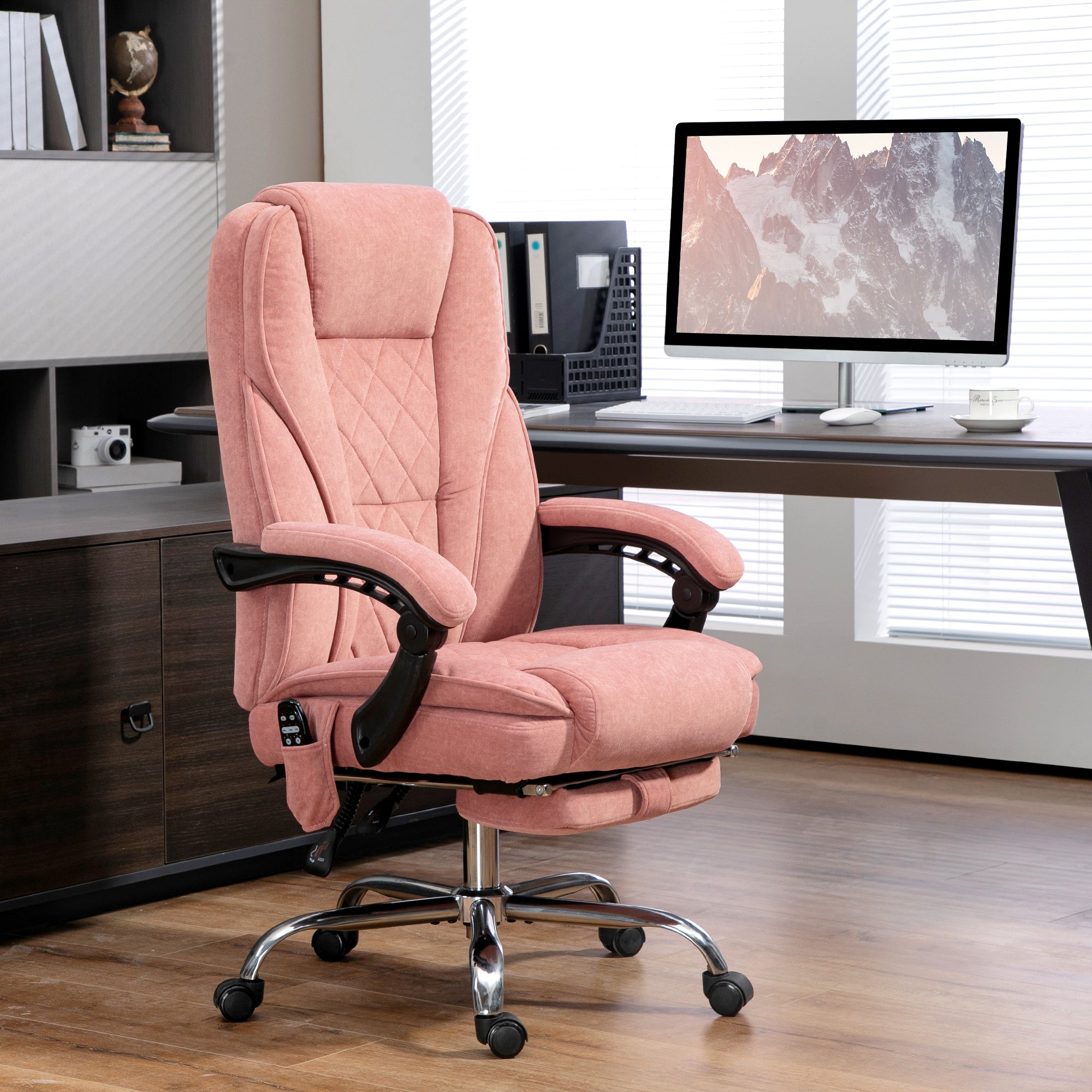 Vinsetto massage office chair – view 2