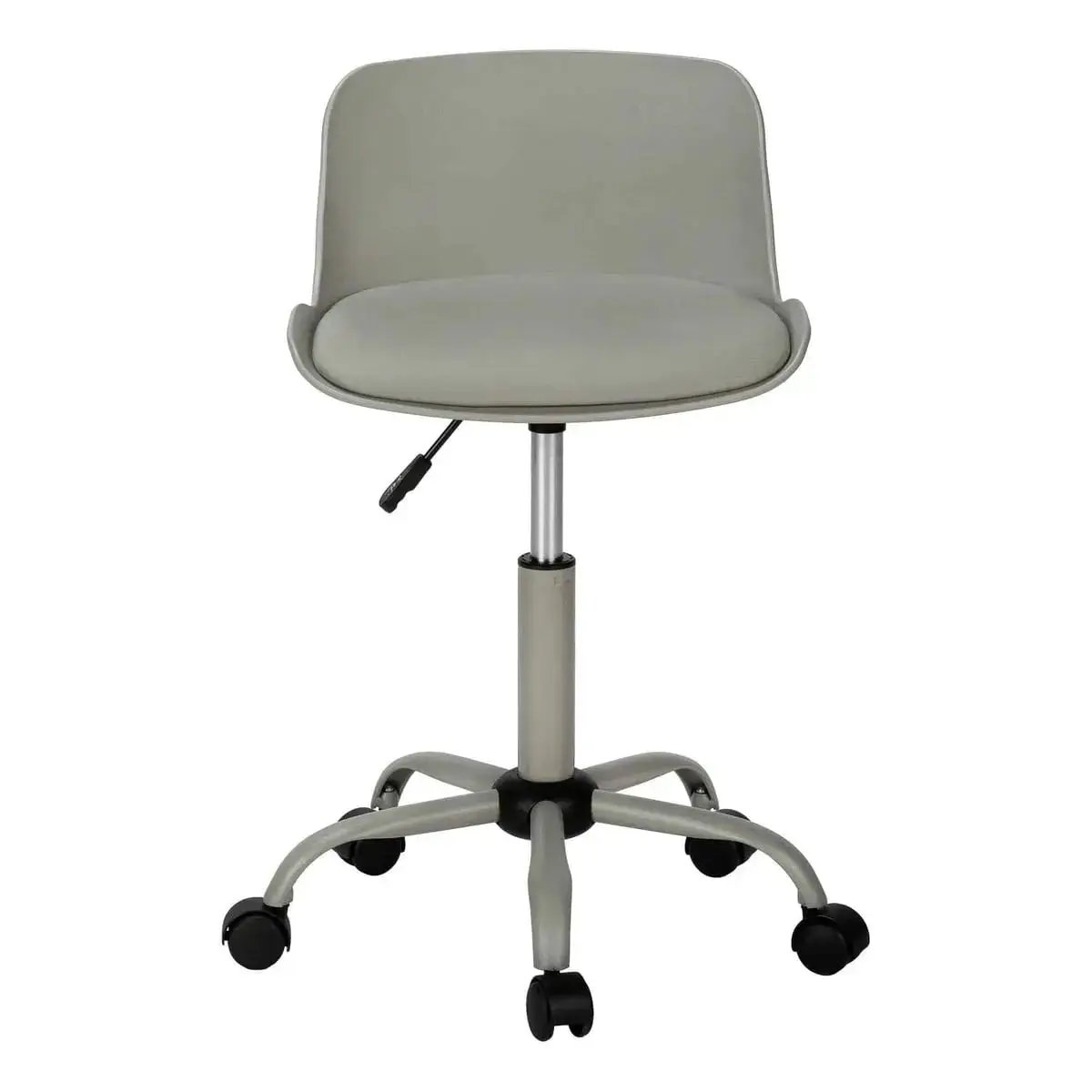 Adjustable grey ergonomic computer office chair