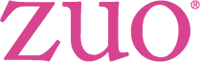 Zuo logo in pink, representing modern office chair brand