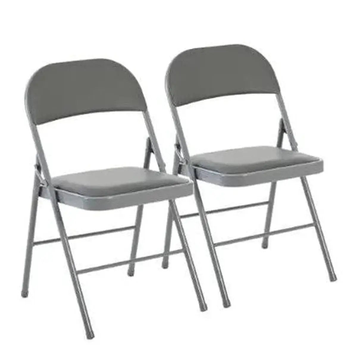 Padded folding chair – view 2