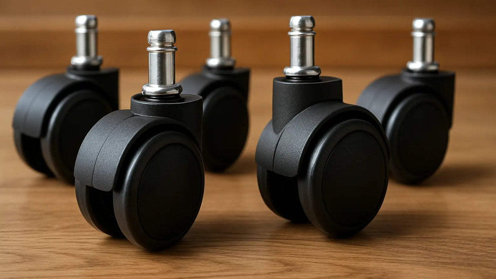 Universal Replacement Chair Wheels Set of 5 Buying Guide Platinum-Level Office Chairs