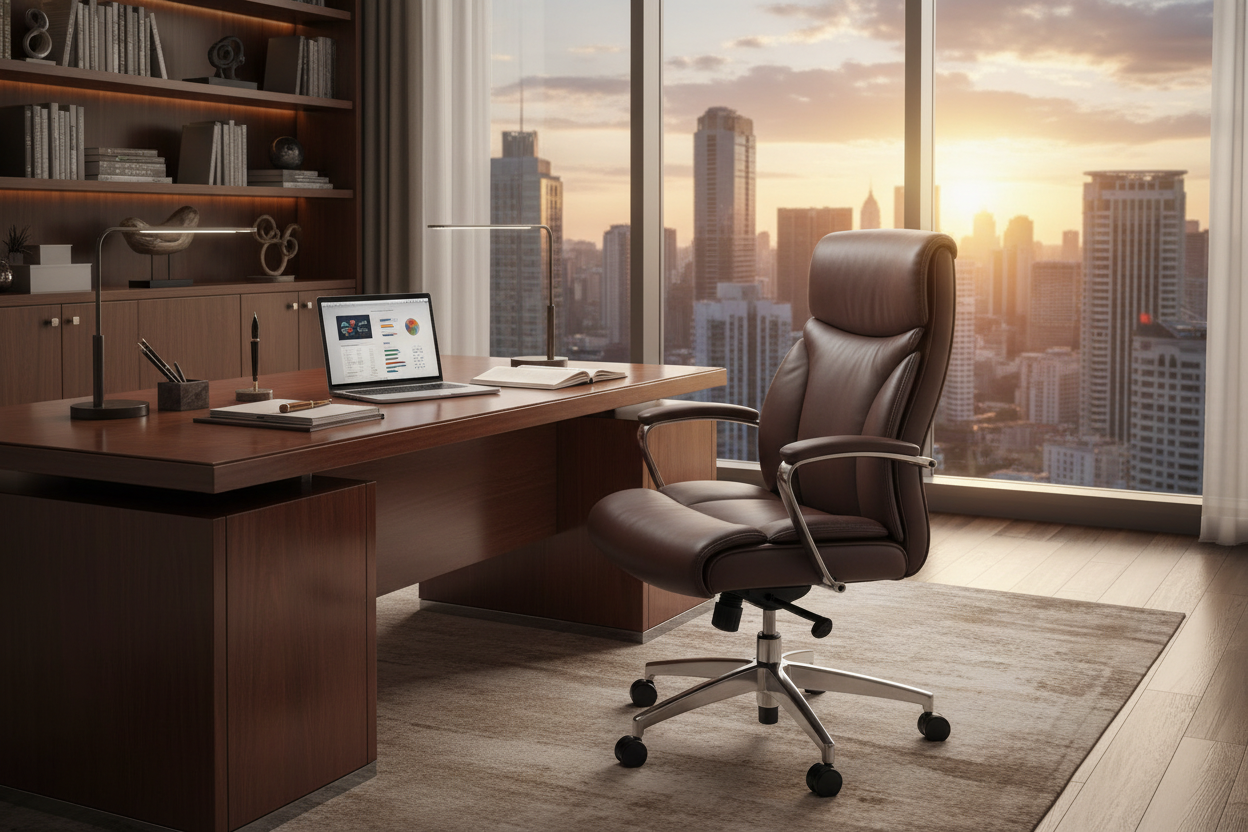 Executive Office Chairs for Ultimate Comfort and Style