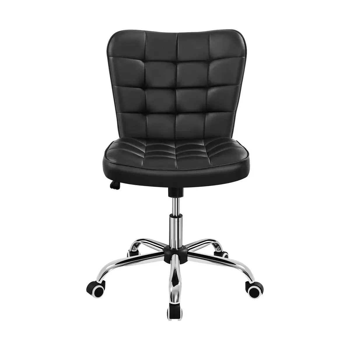 Yaheetech Modern Mid-Back Office Chair Armless Desk Chair