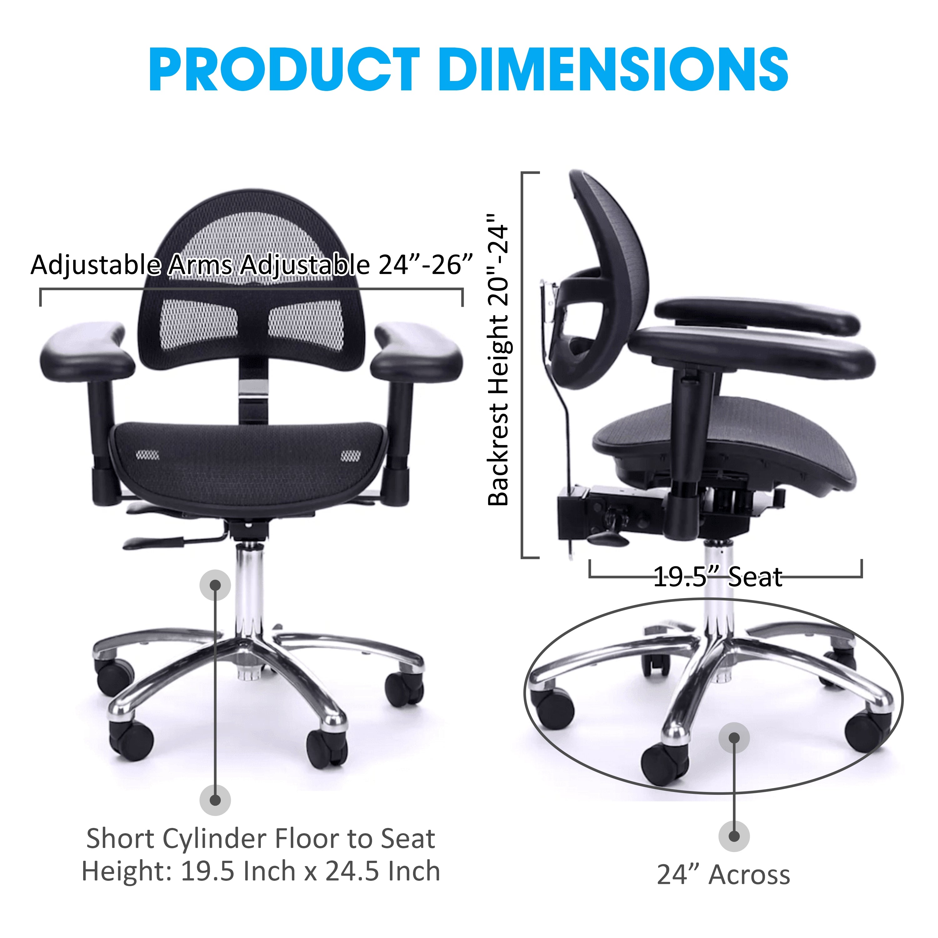 ErgoLab Custom STP Ergonomic Mesh Office Chair - Platinum-Level Office Chairs