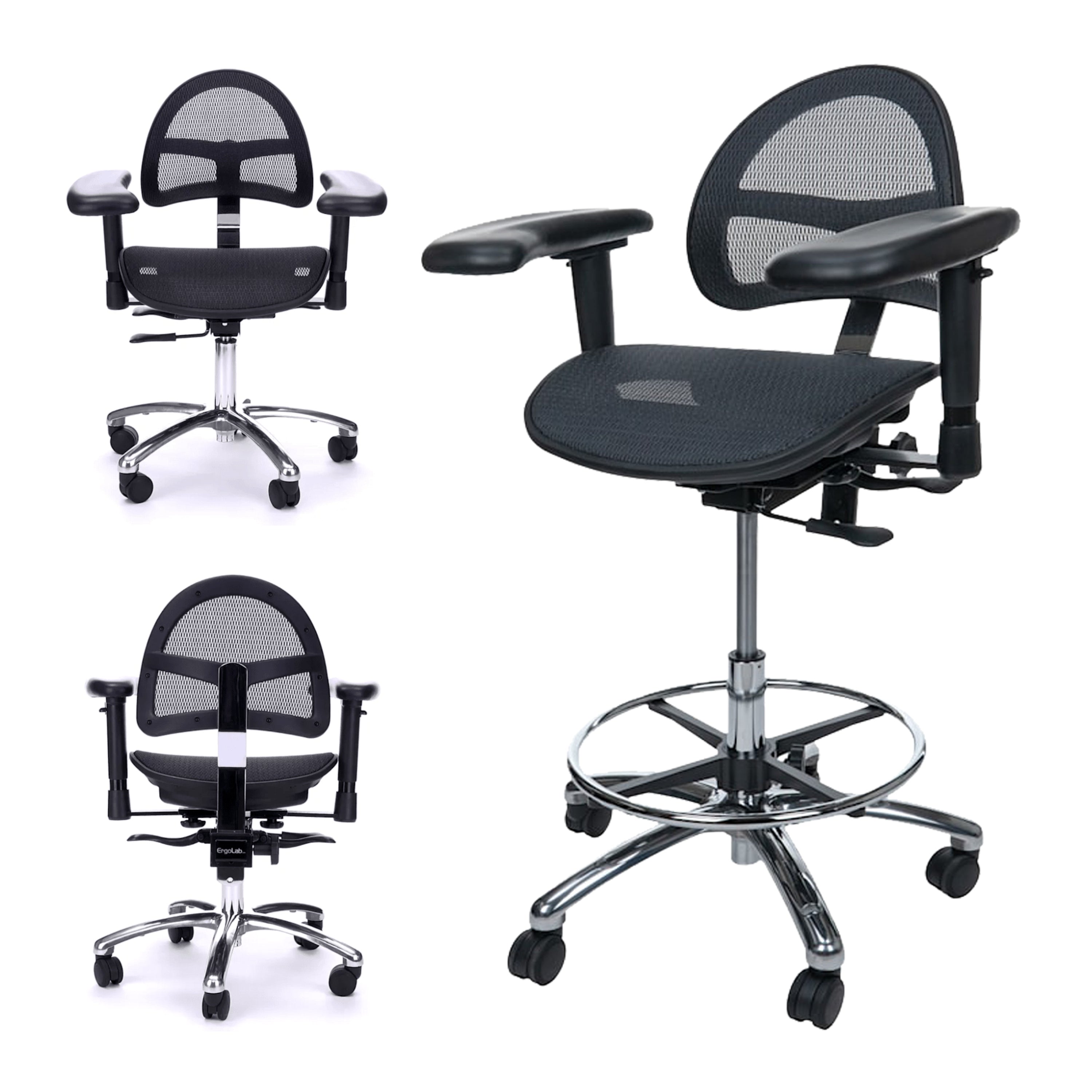 ErgoLab STP Platinum Ergonomic Office Chair - Platinum-Level Office Chairs
