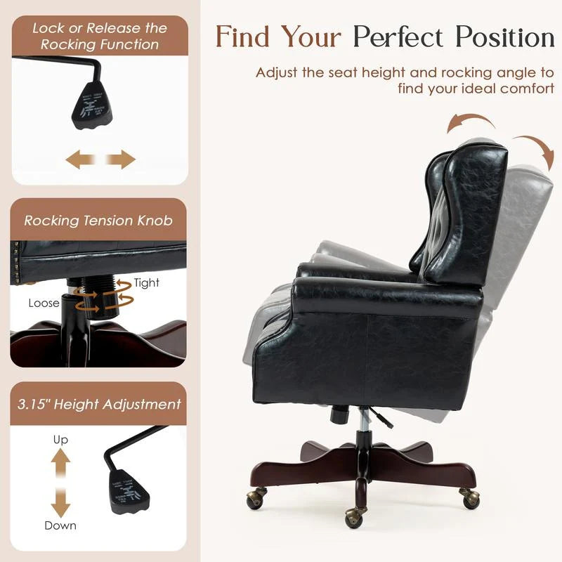 Bryant Executive Office Chair with Headrest