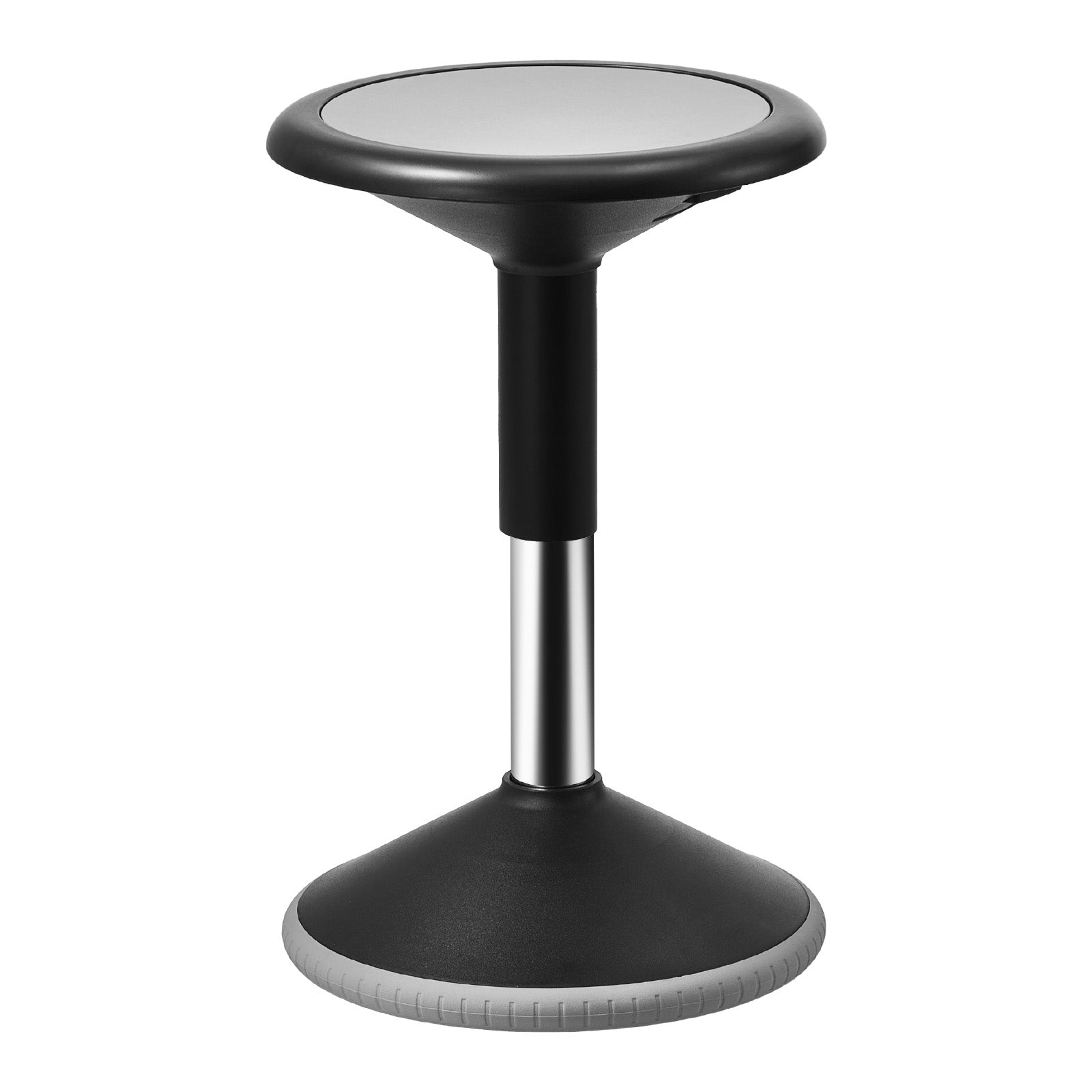 Black Wobble Chair, Height Adjustable Active Seat