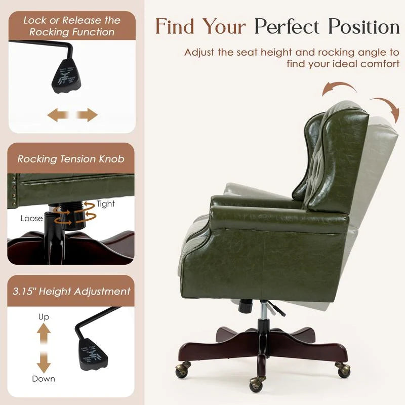 Bryant Executive Office Chair with Headrest