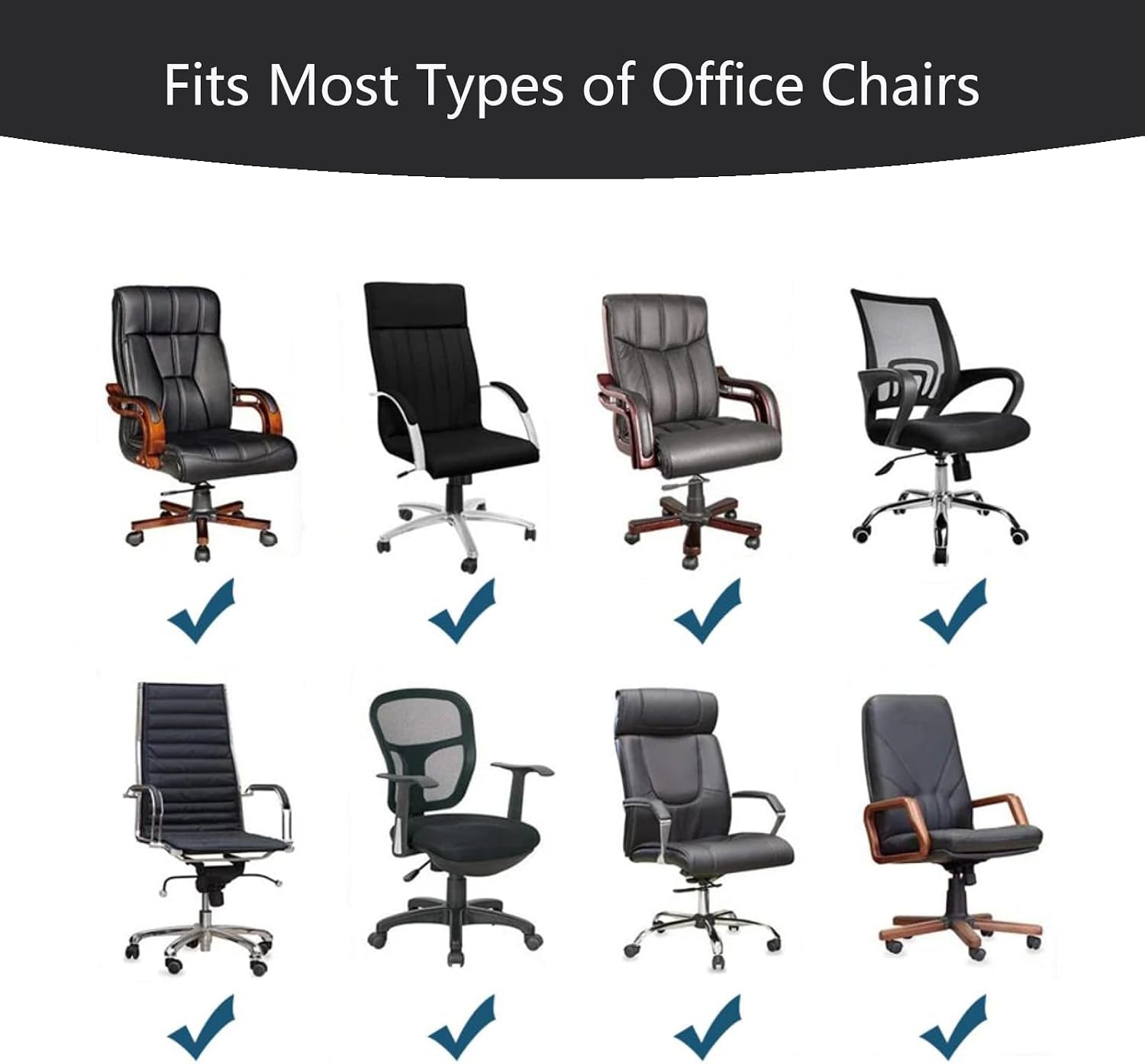 Computer Office Chair Cover for Desk, Anti-Dust Protector