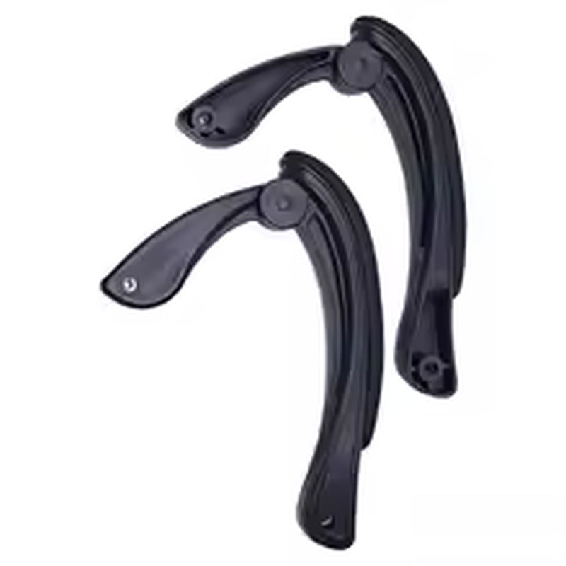 Generic 2Pcs Universal Office Chair Armrest Replacement Convenient Accessory Movable, 4 Holes, 37Cmx6.5Cmx28Cm