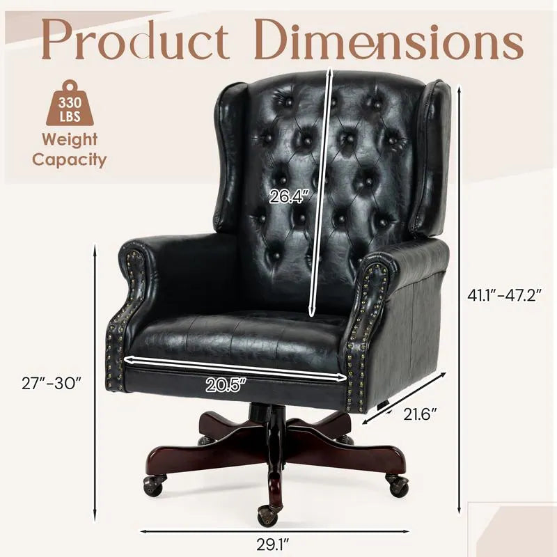 Bryant Executive Office Chair with Headrest