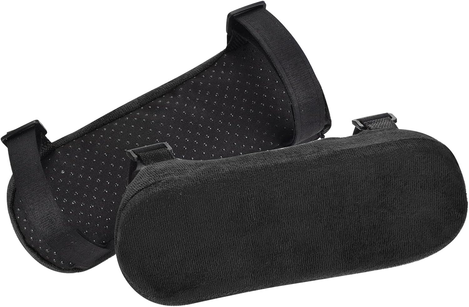 PATIKIL Office Chair Arm Pads, 2 Pcs Office Chair Arm Cover Soft Office Chair Armrest Pads Memory Foam Cotton Removable Washable for Desk Computer Gaming, Purple