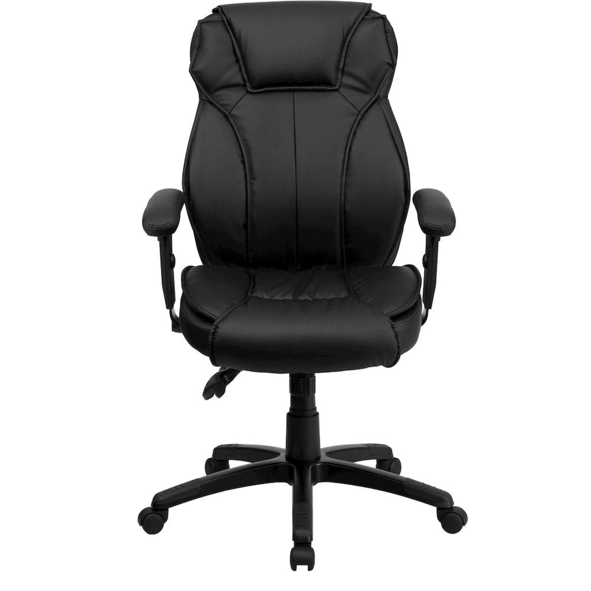 High Back Black LeatherSoft Multifunction Executive Swivel Office Chair