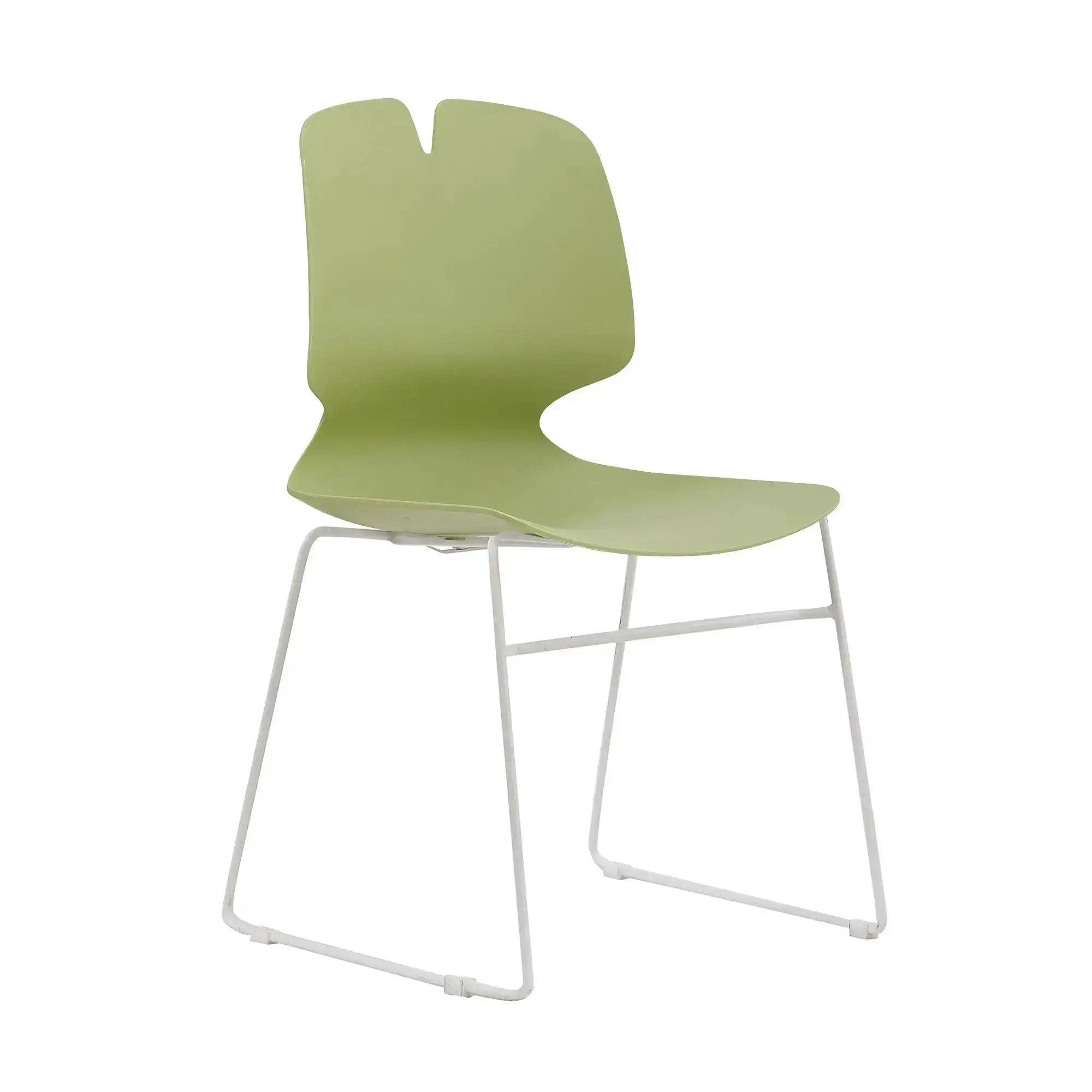 Green Stackable Office Chairs with Polypropylene Build - Platinum-Level Office Chairs