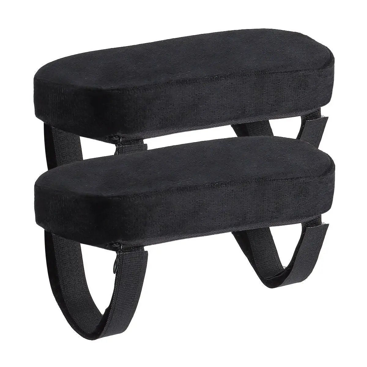2 Pack Office Chair Armrest Pads Covers Black Arm Rest Covers for Office Chairs