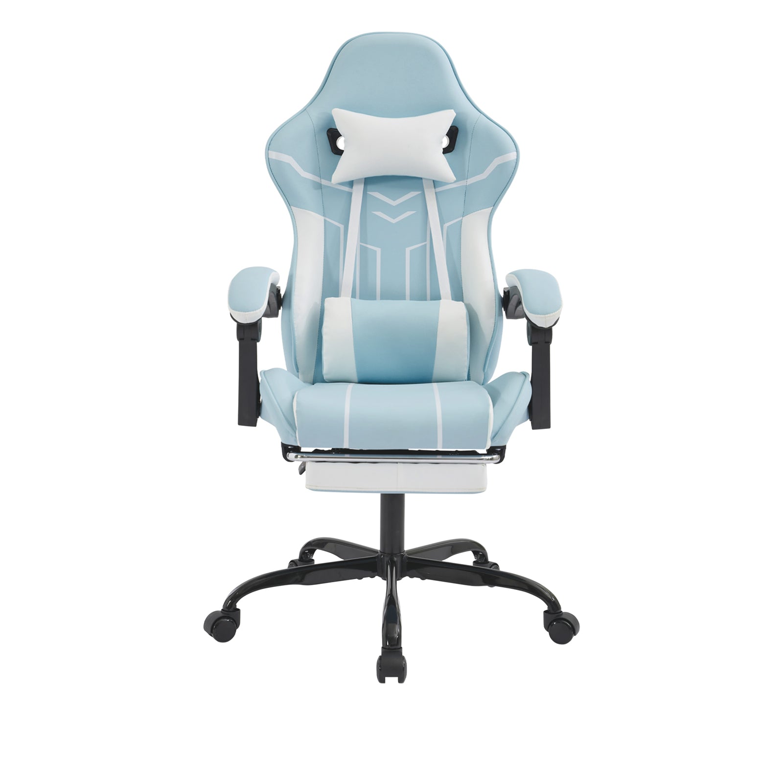 Gaming Chair By Platinum-Level Office Chairs With Ergonomic Back Support And Footrest For Gamers