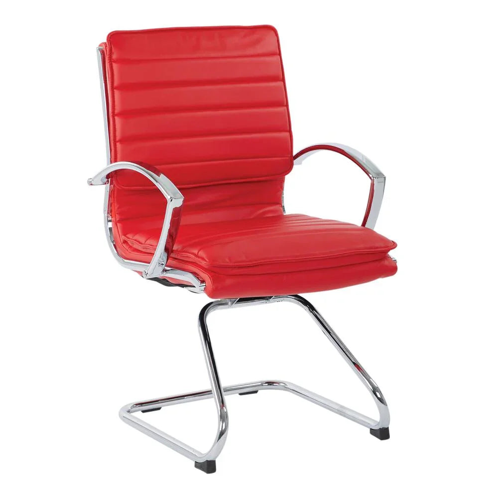 Guest Faux Leather Chair by Platinum-Level Office Chairs