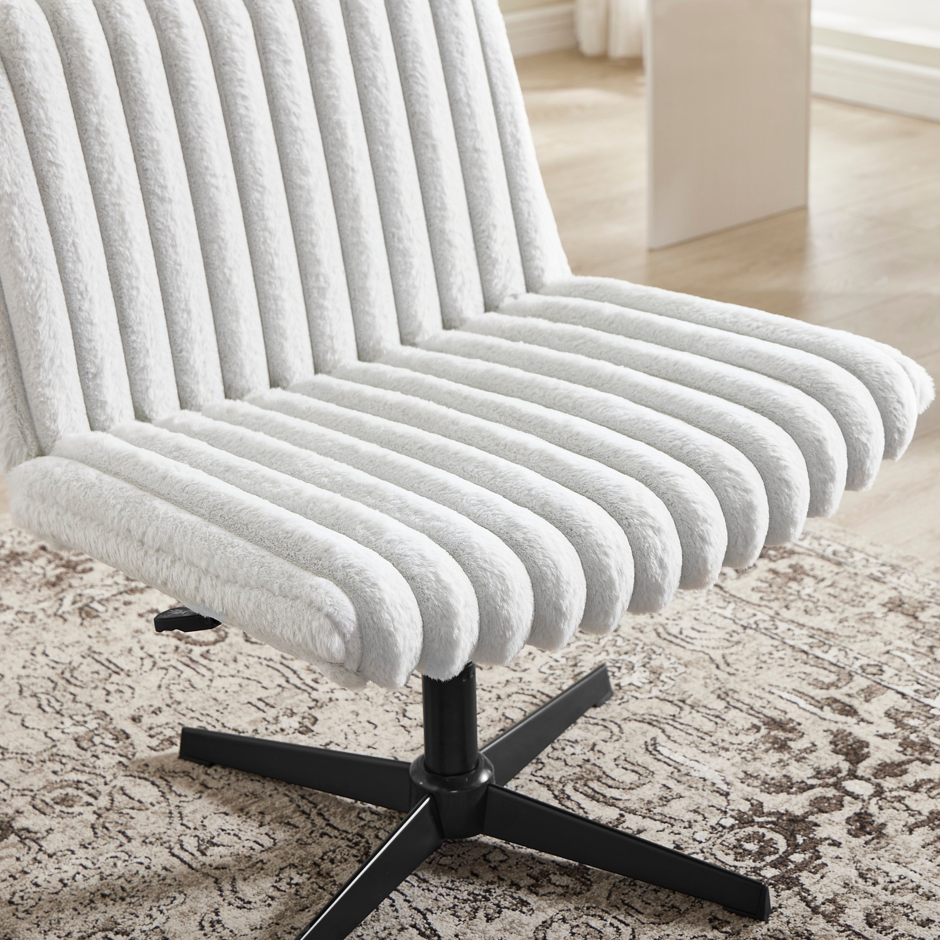 Blynn criss cross vanity chair – view 5
