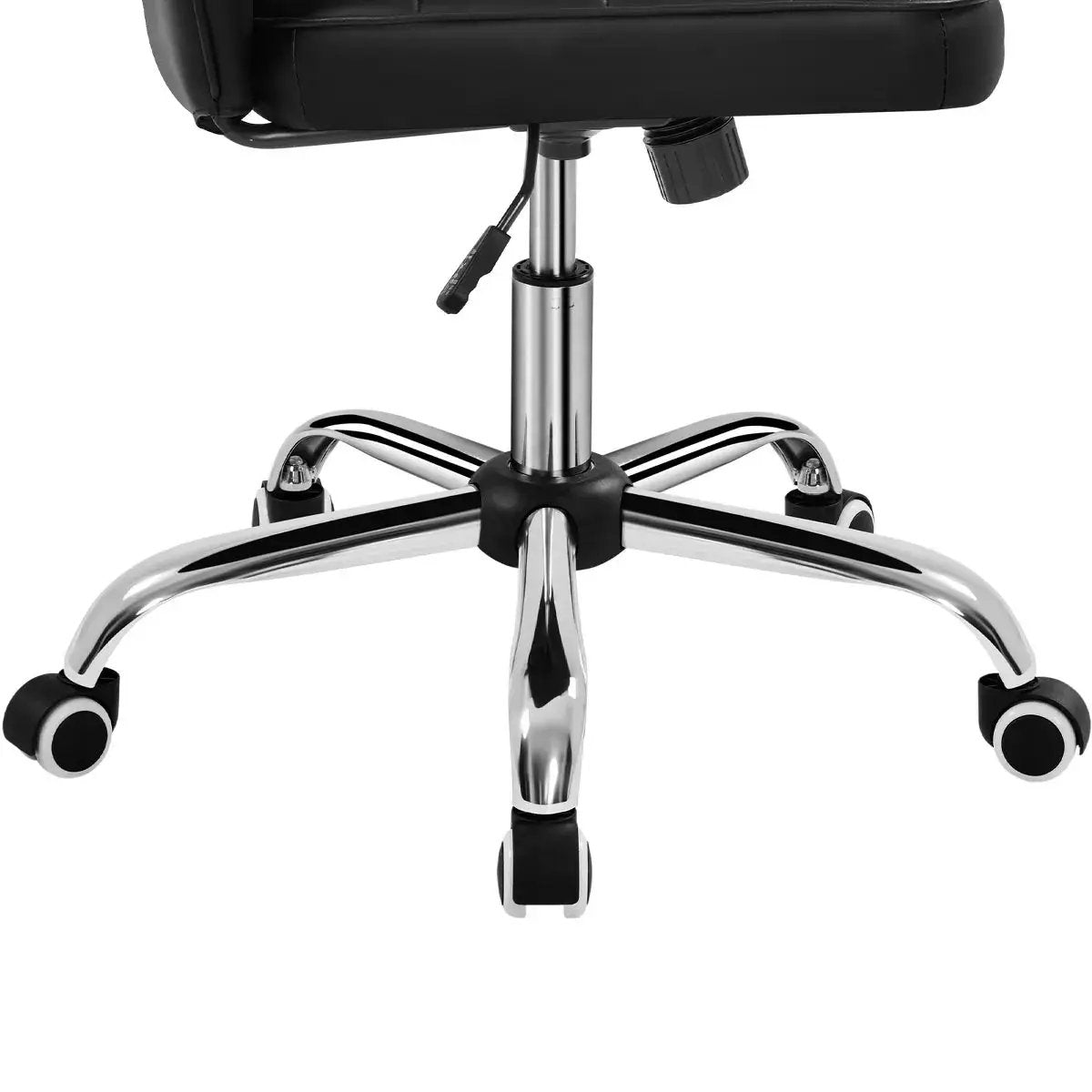Yaheetech Modern Mid-Back Office Chair Armless Desk Chair