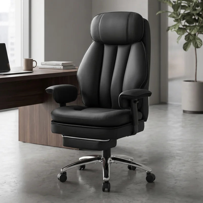 Canobieola Executive Office Chair with Adjustable Air Lumbar Support
