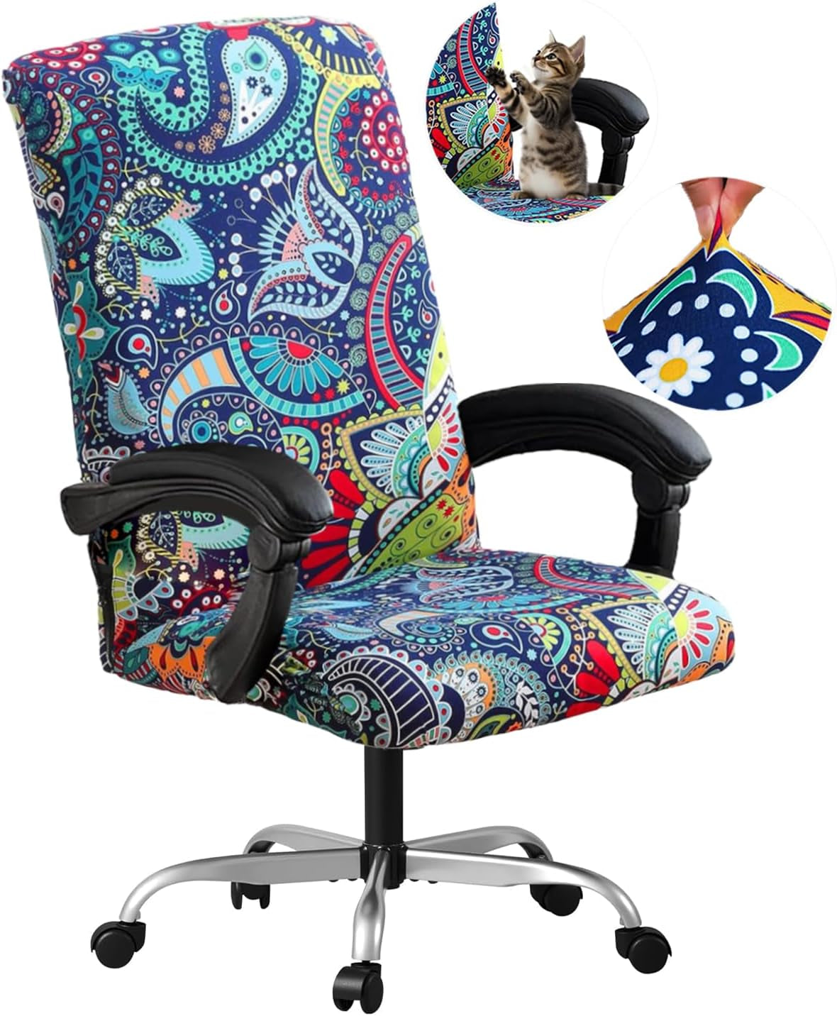 Computer Office Chair Cover for Desk, Anti-Dust Protector
