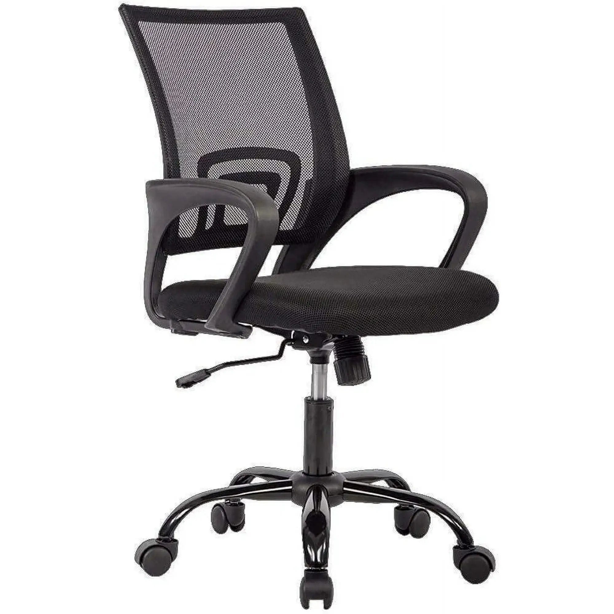 Bestoffice Ergonomic Office Chair, Lumbar Support, Adjustable Height with Armrests for Adults(Blue)
