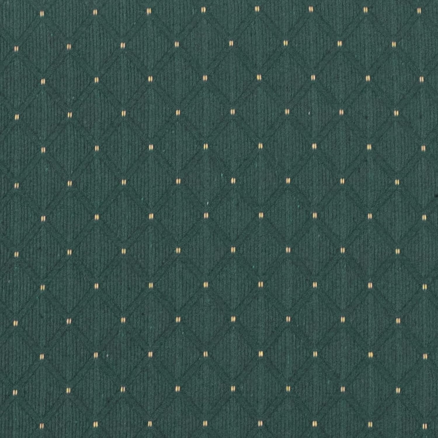 Flash Furniture 4 Pack HERCULES Series 21''W Church Chair in Hunter Green Dot Patterned Fabric with Book Rack - Gold Vein Frame
