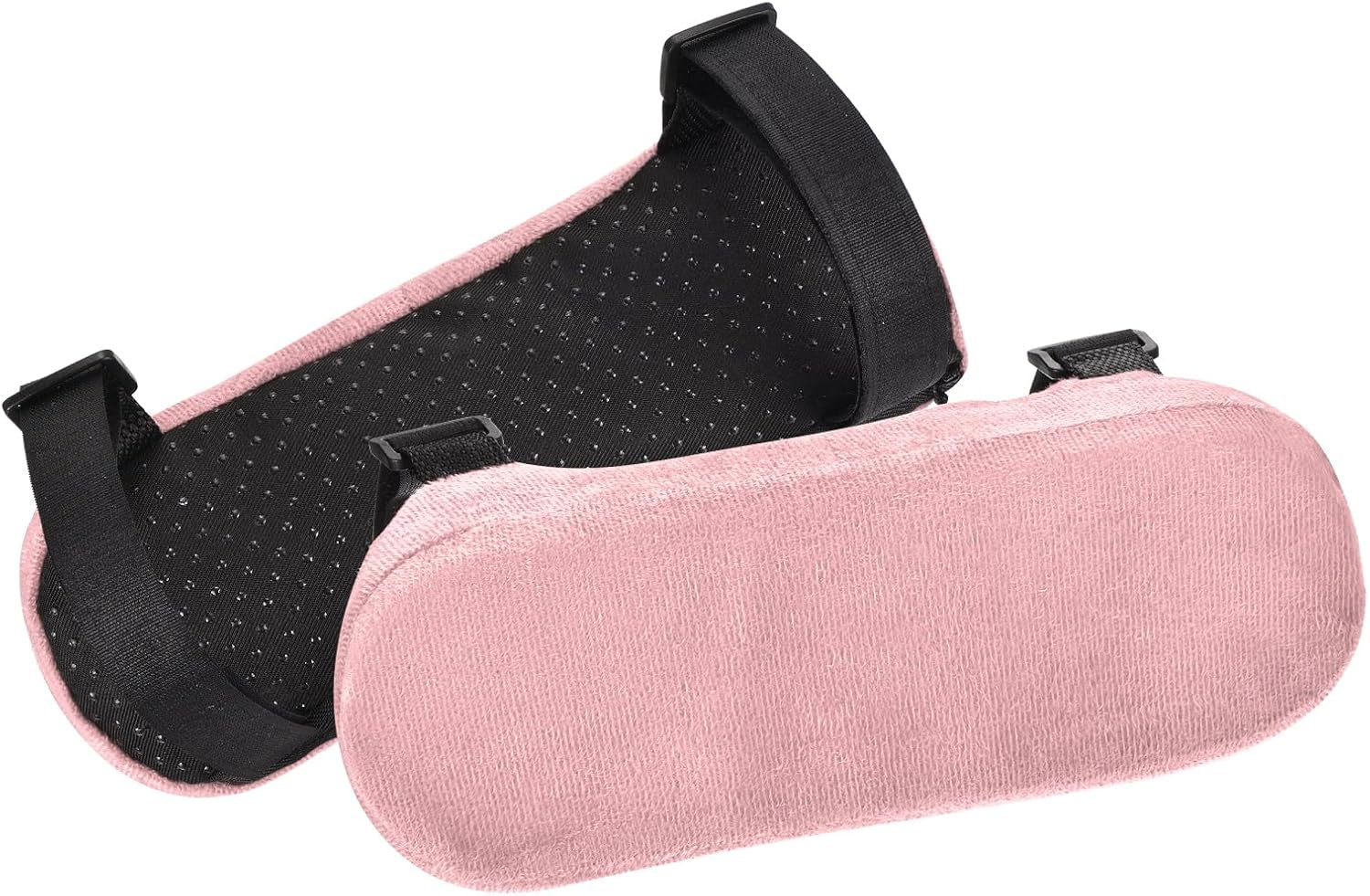 PATIKIL Office Chair Arm Pads, 2 Pcs Office Chair Arm Cover Soft Office Chair Armrest Pads Memory Foam Cotton Removable Washable for Desk Computer Gaming, Purple
