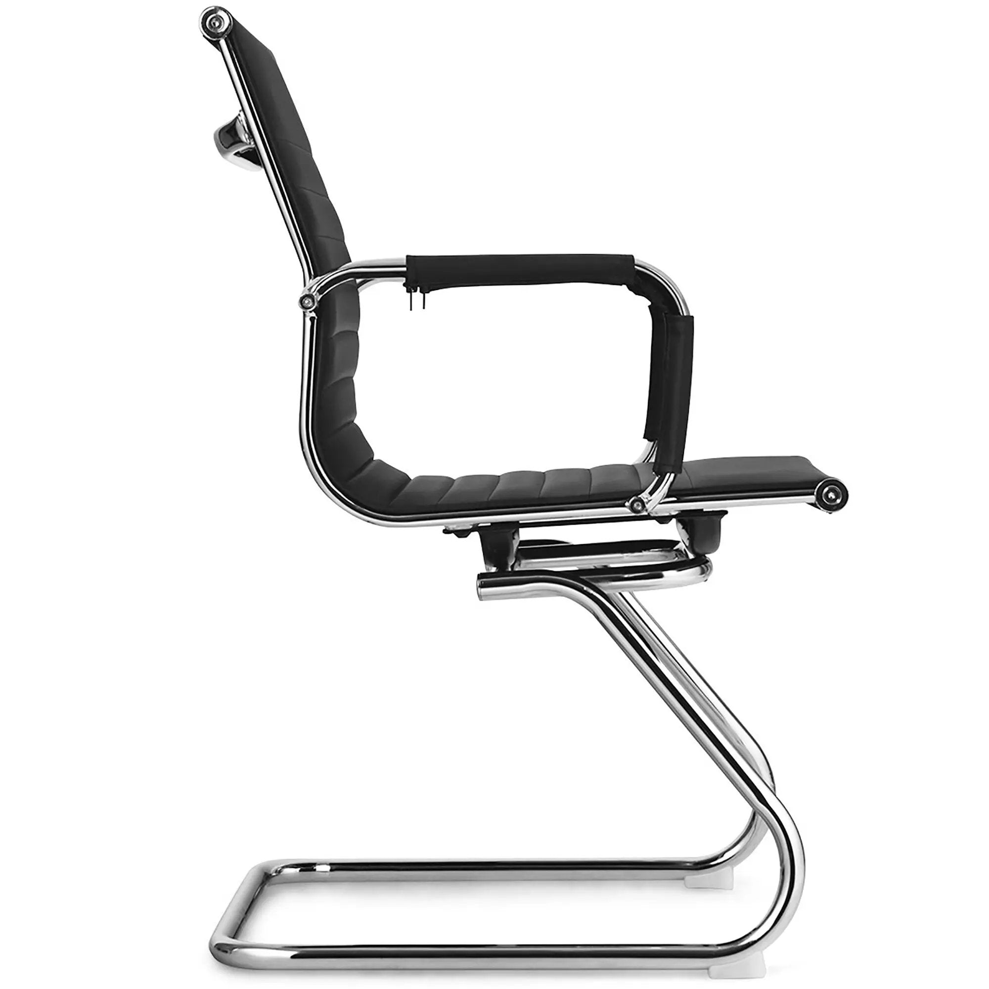 Costway Set of 2 Office Waiting Room Chairs for Reception Conference