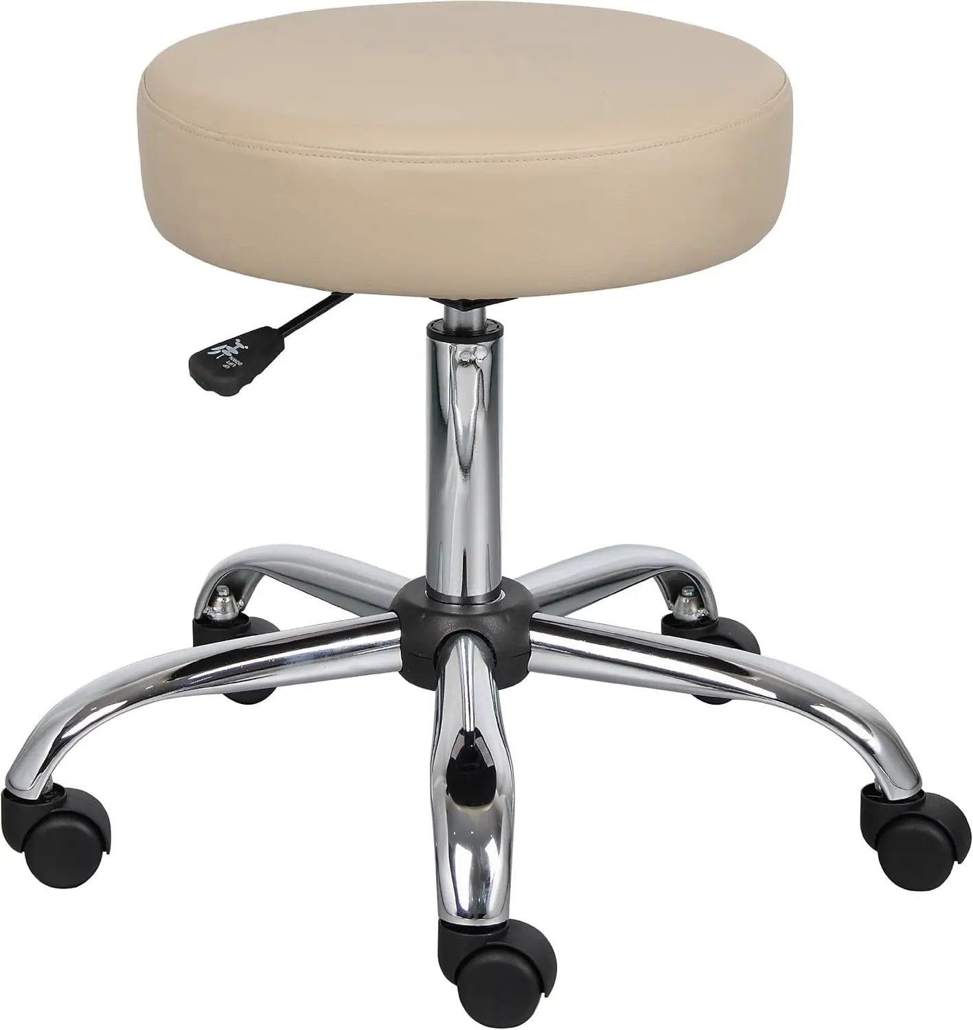 Boss Office Products Be Well Spa Professional Adjustable Drafting Stool with Back, Grey (B245-GY) by Manufacturer.