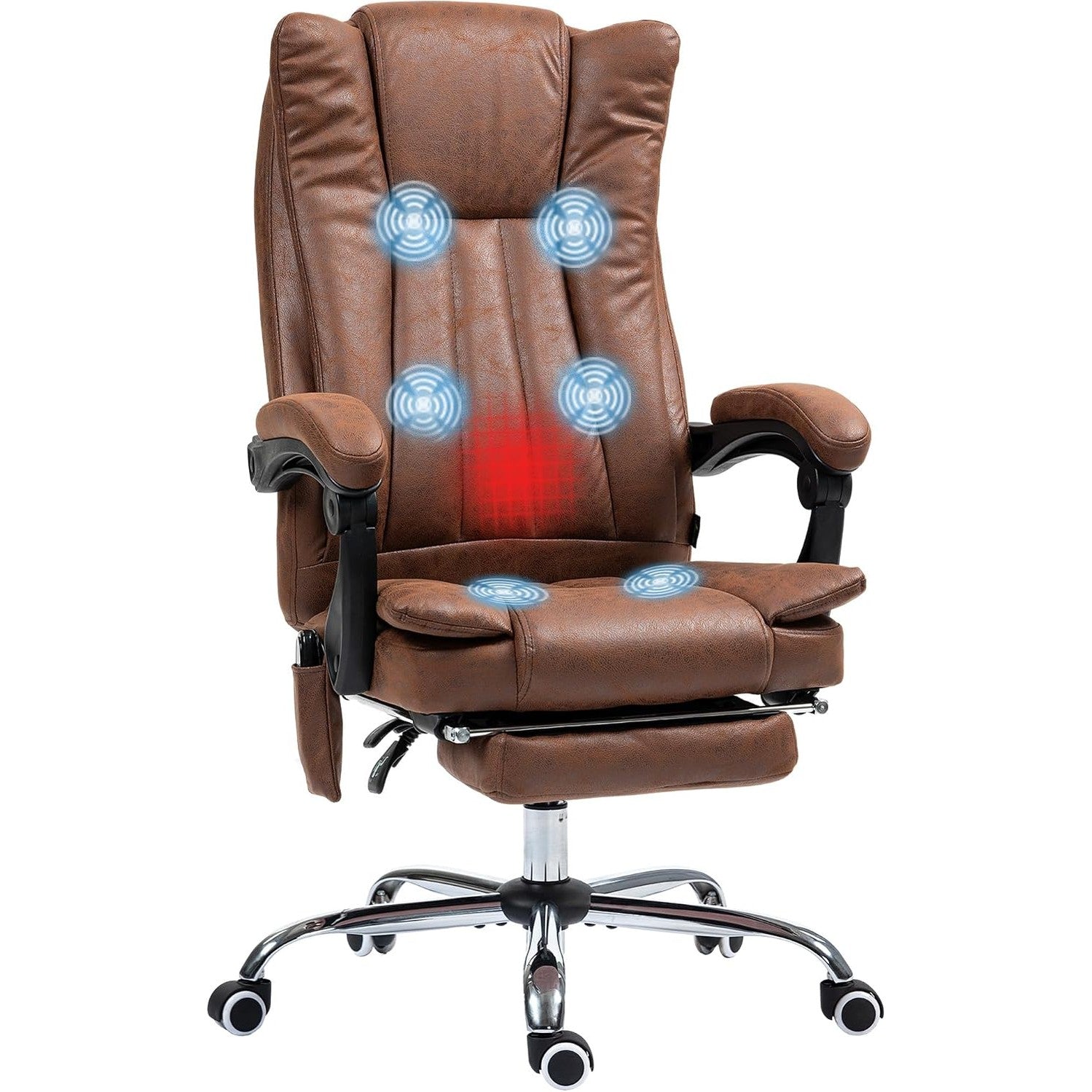 Premium Heated Massage Office Chair for Productive Home - Platinum-Level Office Chairs