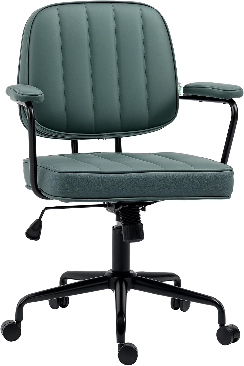 Adjustable Height Swivel Home Office Chair, Green - Platinum-Level Office Chairs