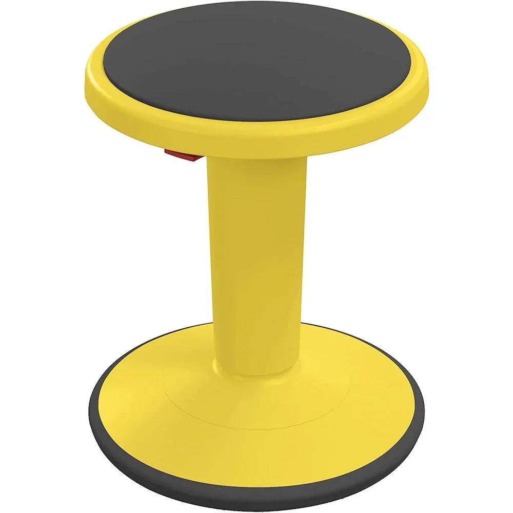 Hierarchy Height Adjustable Grow Stool Short Yellow For Posture Focus by Platinum-Level Office Chairs