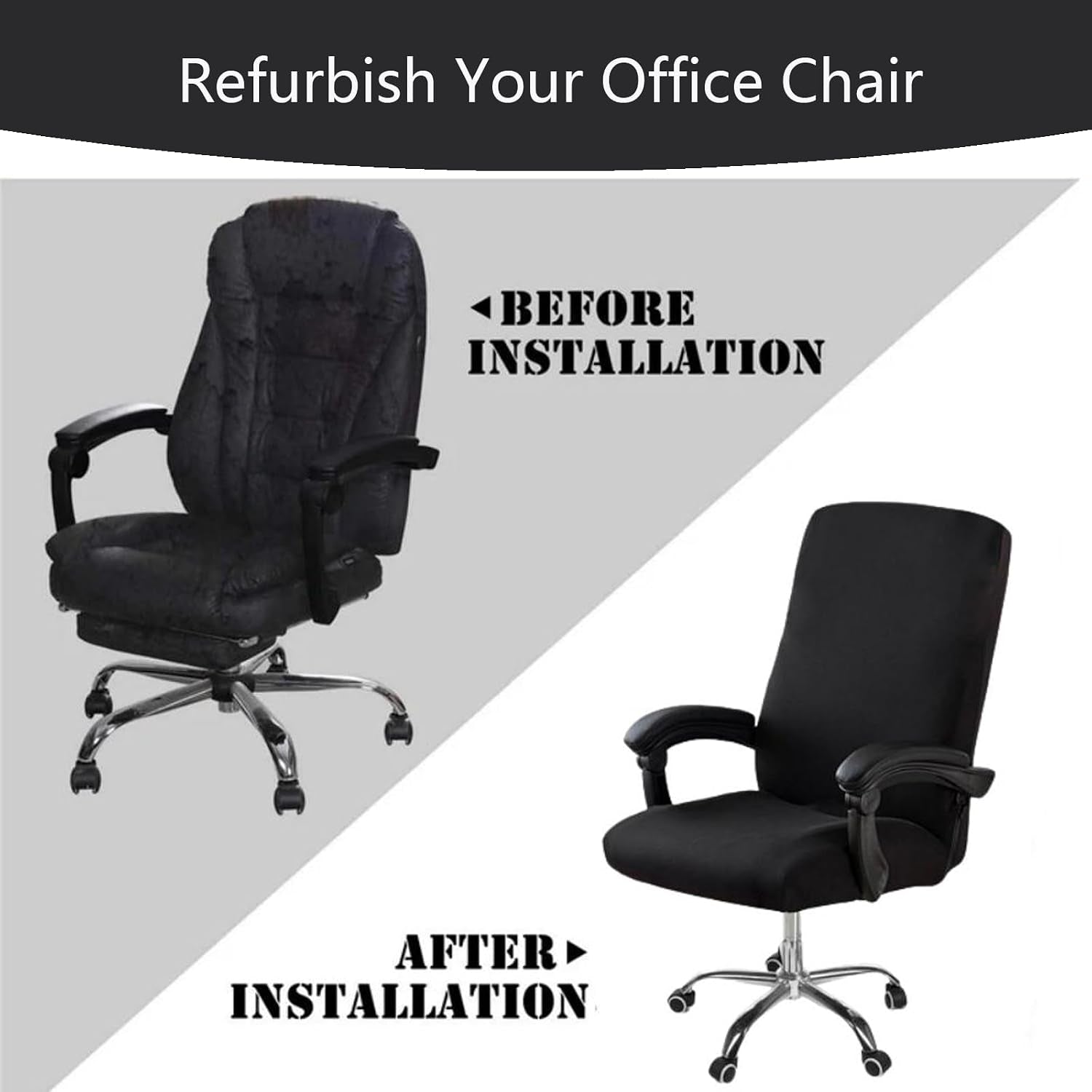 Computer Office Chair Cover for Desk, Anti-Dust Protector