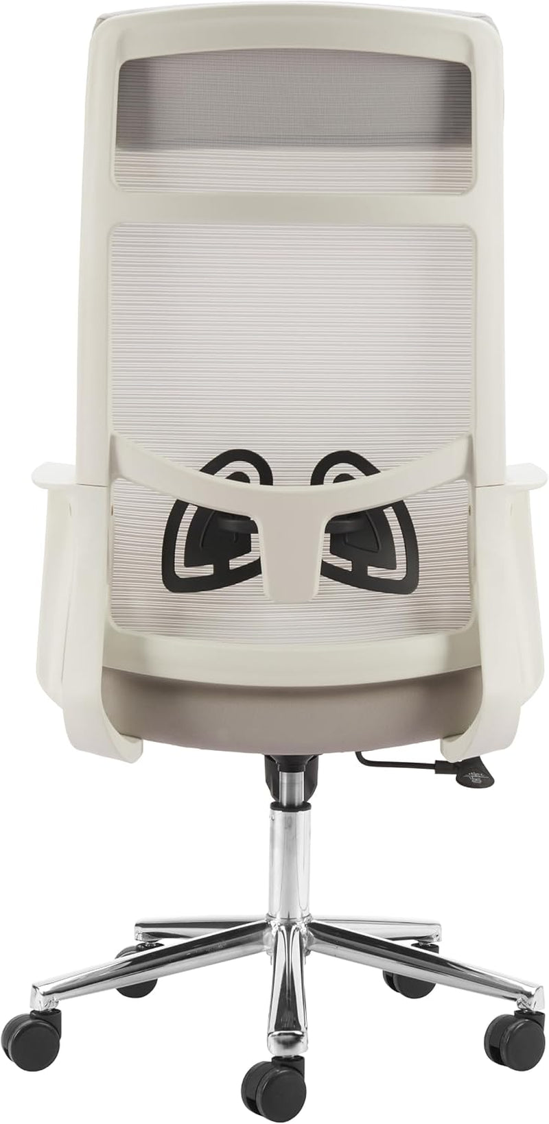 Zuo Jett High Back Office Chair Light Gray, Gray Office Chair, Modern Style, Mesh Fabric, Breathable Mesh Fabric, Nylon, Indoor Office, 26" W X 26" D X 46.9~50.8" H, Non-Stackable
