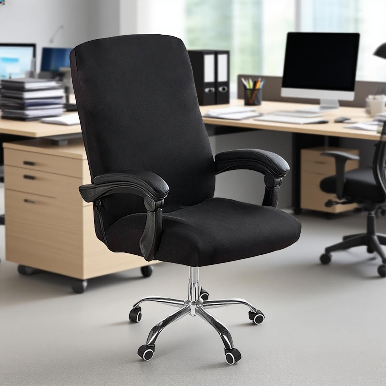 Computer Office Chair Cover for Desk, Anti-Dust Protector