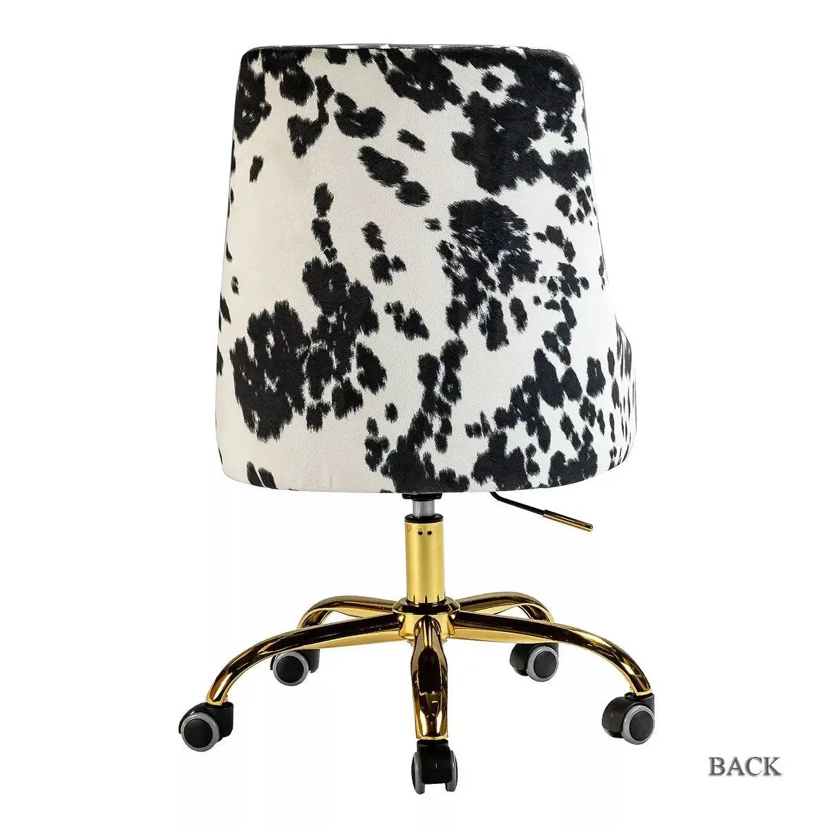 Arce Home Task Chair Modern Ergonomic Office Chair with Unique Animal Print Design | Karat Home