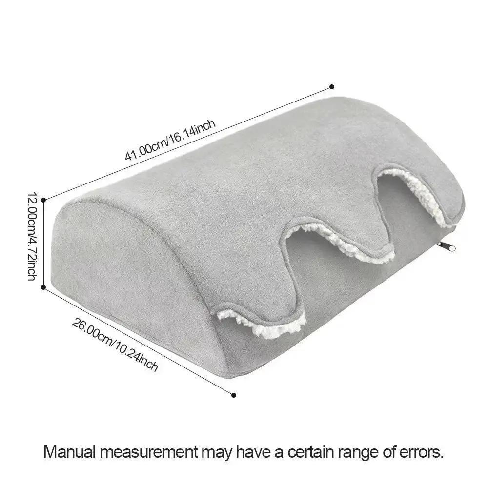 Foot under the Desk, Warm Foot Pocket Footstool, Comfortable Footpad with Lamb Wool, Suitable for Office Game Chair Legs Support by Platinum-Level Office Chairs