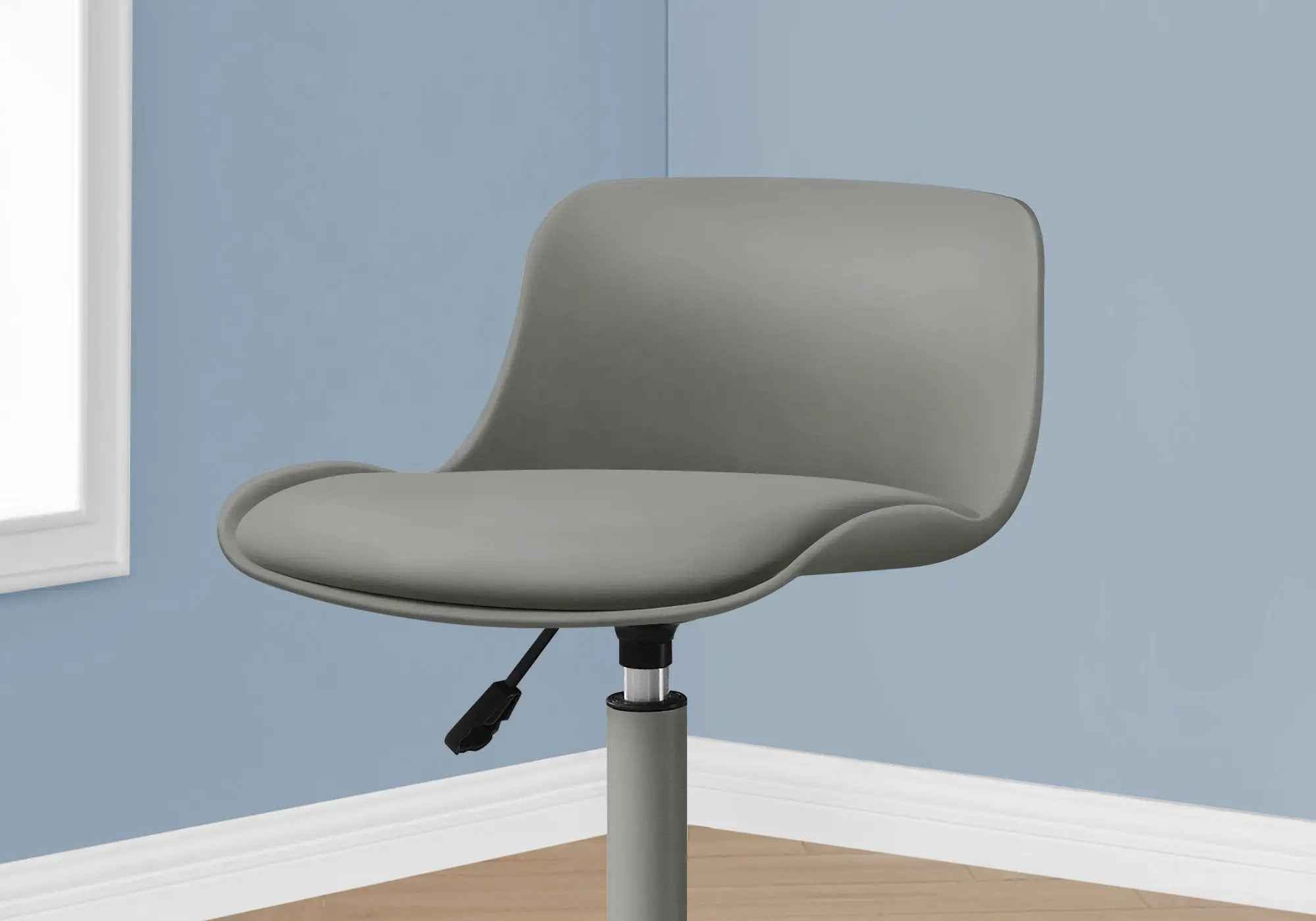 Adjustable Grey Ergonomic Office Chair for Modern Computer Desks