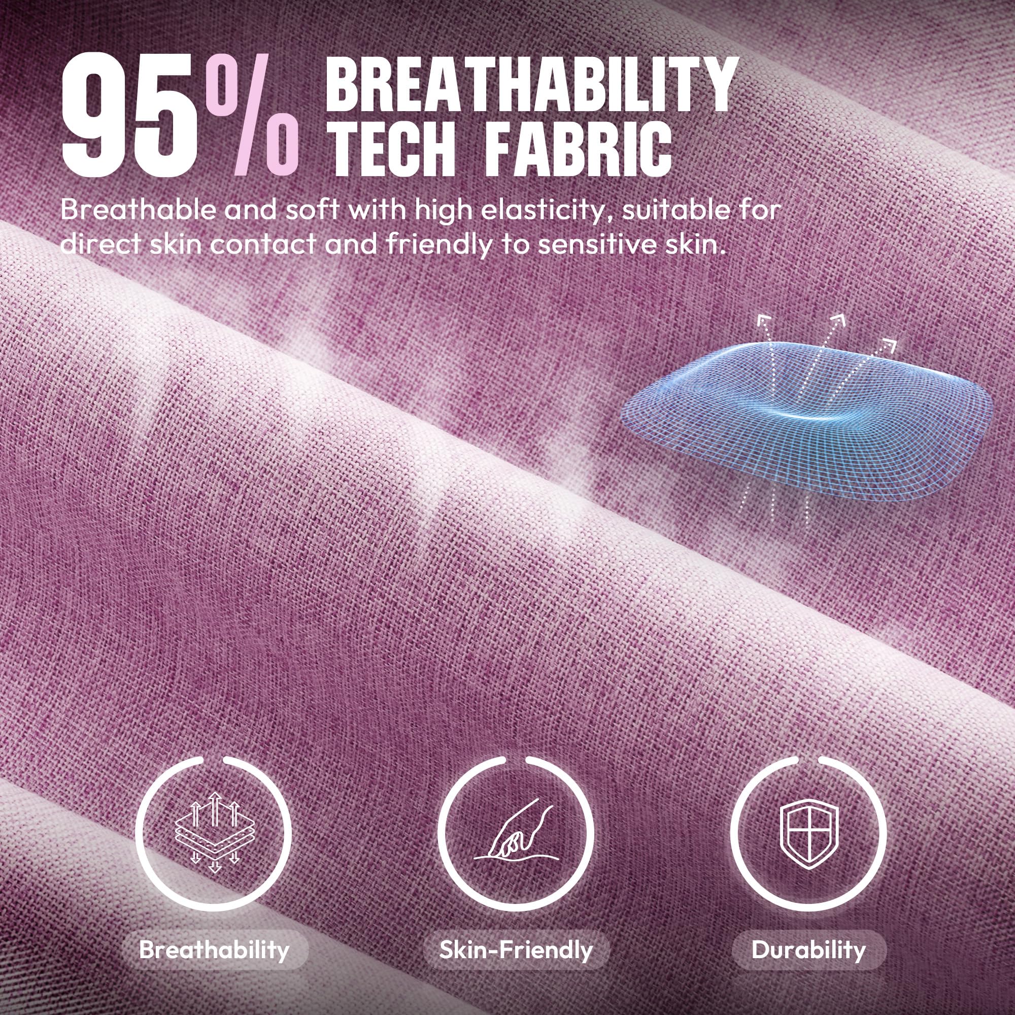 Dowinx High Back Ergonomic Gaming Chair with Massage and Footrest, Beige