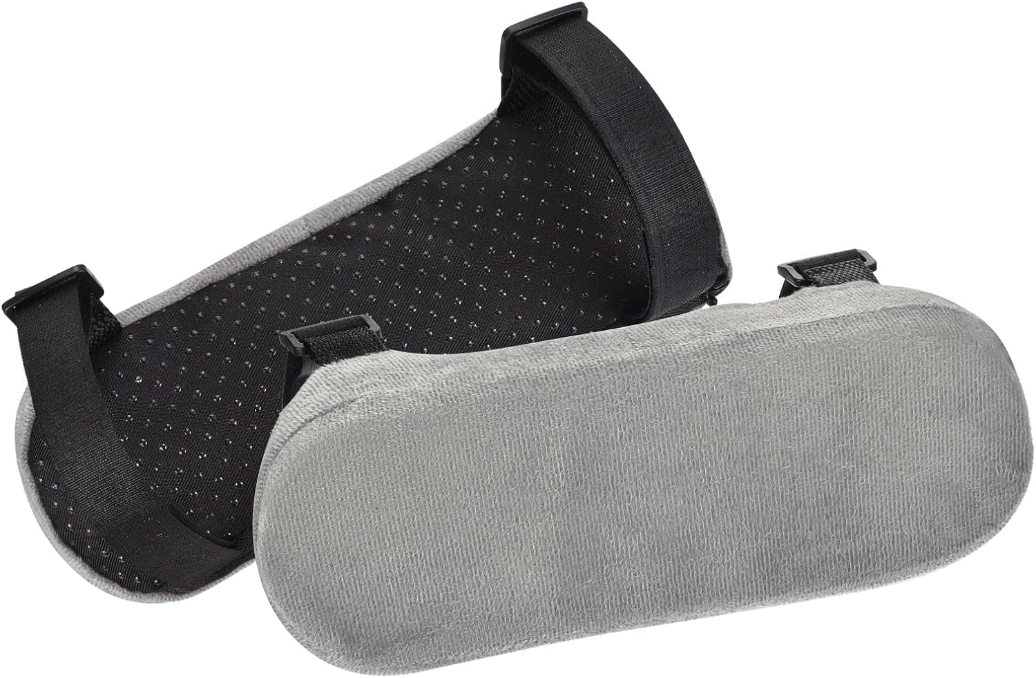 PATIKIL Office Chair Arm Pads, 2 Pcs Office Chair Arm Cover Soft Office Chair Armrest Pads Memory Foam Cotton Removable Washable for Desk Computer Gaming, Purple