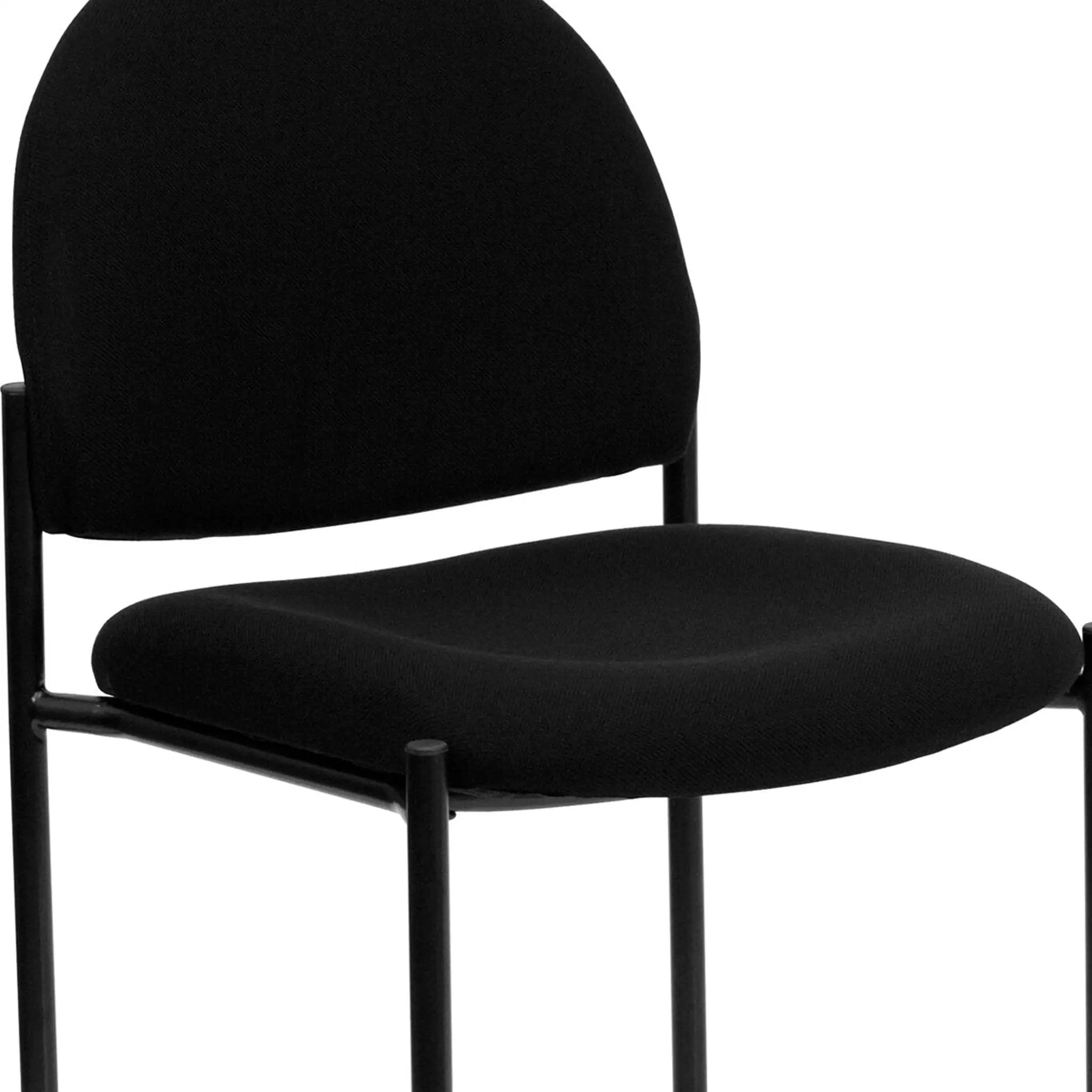 Comfort Stackable Steel Side Reception Chair