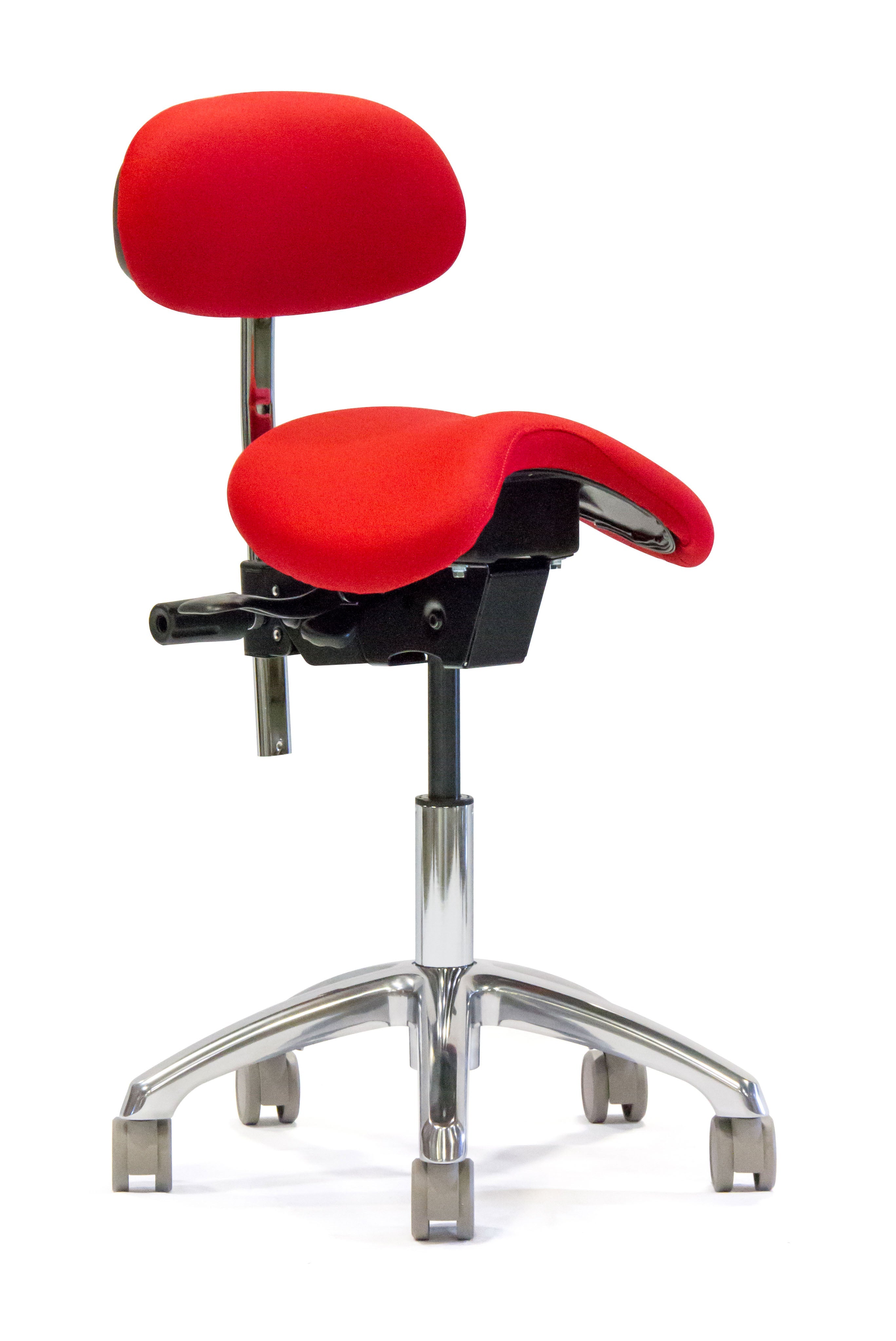 ErgoLab Advanced Ergonomic Saddle Chair with Backrest - Platinum-Level Office Chairs