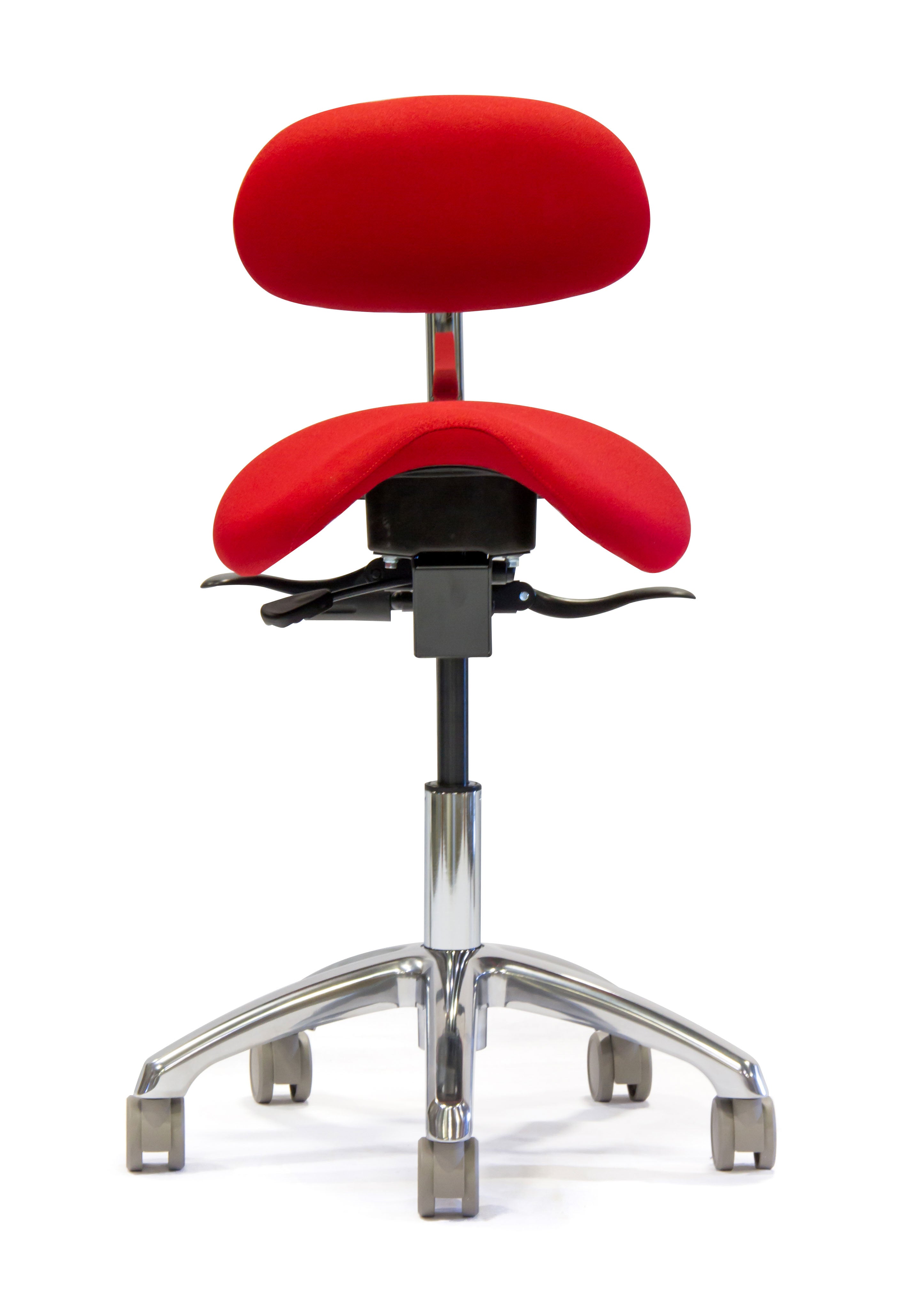 ErgoLab Advanced Ergonomic Saddle Chair with Backrest - Platinum-Level Office Chairs