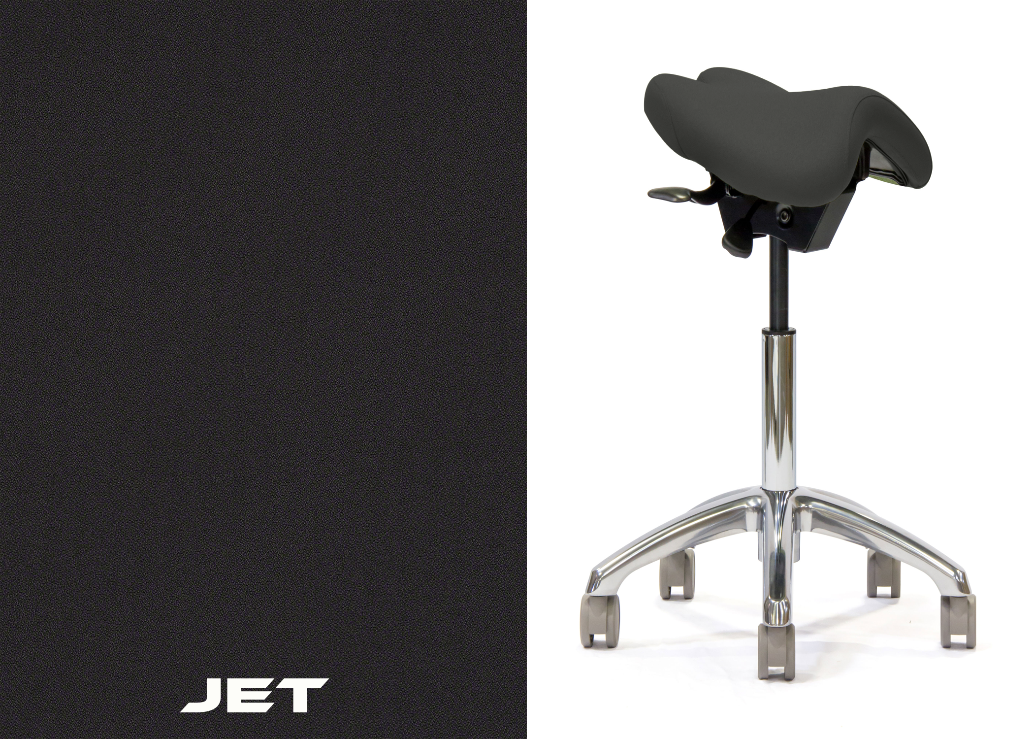 ErgoLab Advanced Ergonomic Saddle Stool for Office - Platinum-Level Office Chairs
