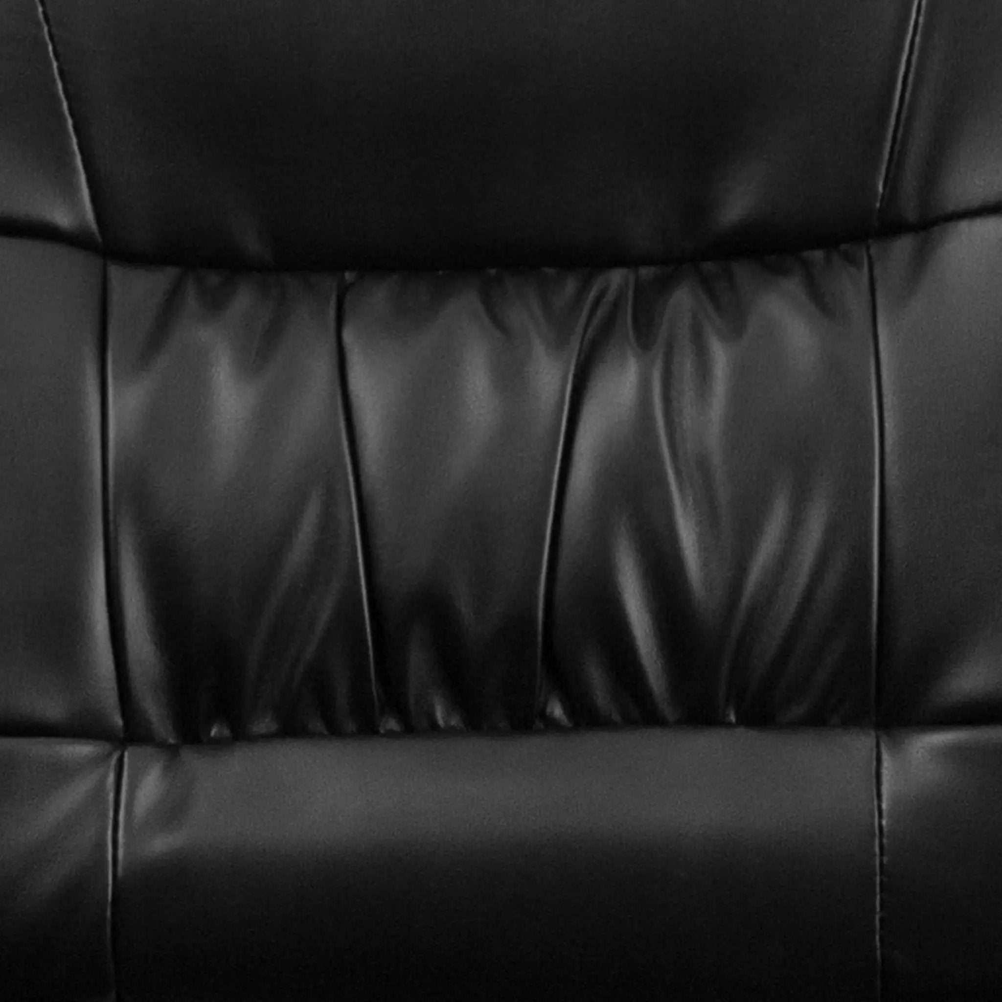 Upholstered Tufted Executive Reception Chair with Padded Arms - 23.25"W X 26"D X 36"H