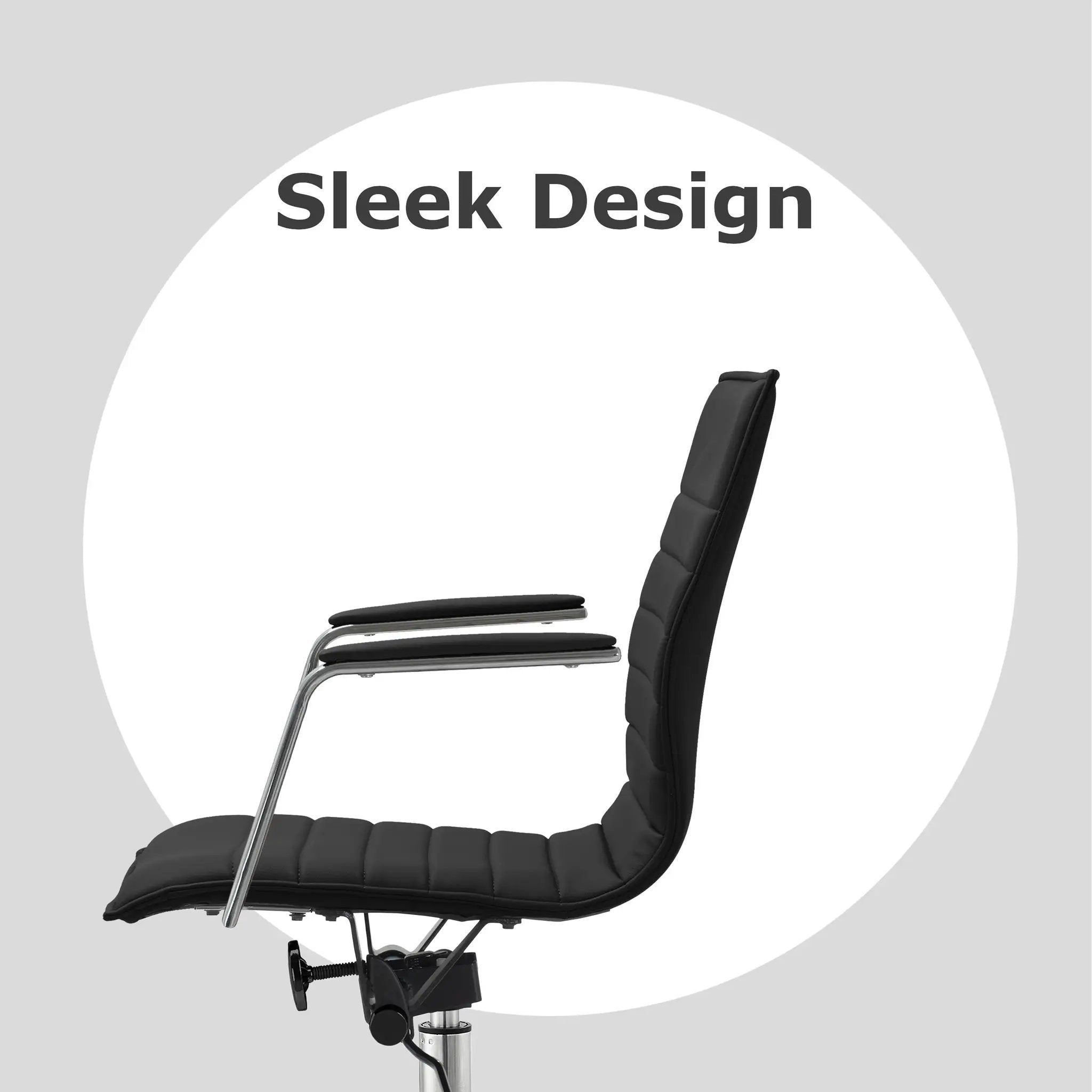 Upholstered Drafting Chair - Ergonomic Comfort & Adjustable Height